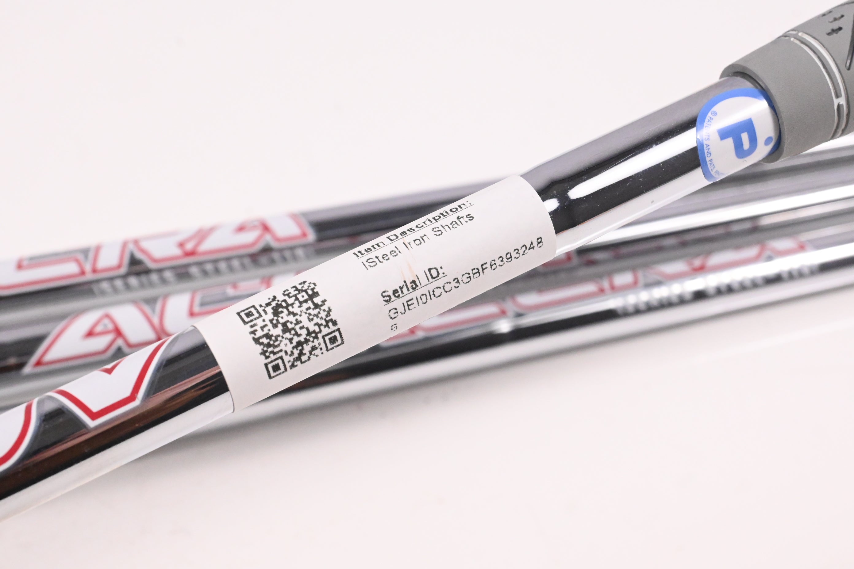 Accra iSeries Steel Red 110i Iron Shafts / Regular Flex / Set Of 4 / .355" Tip