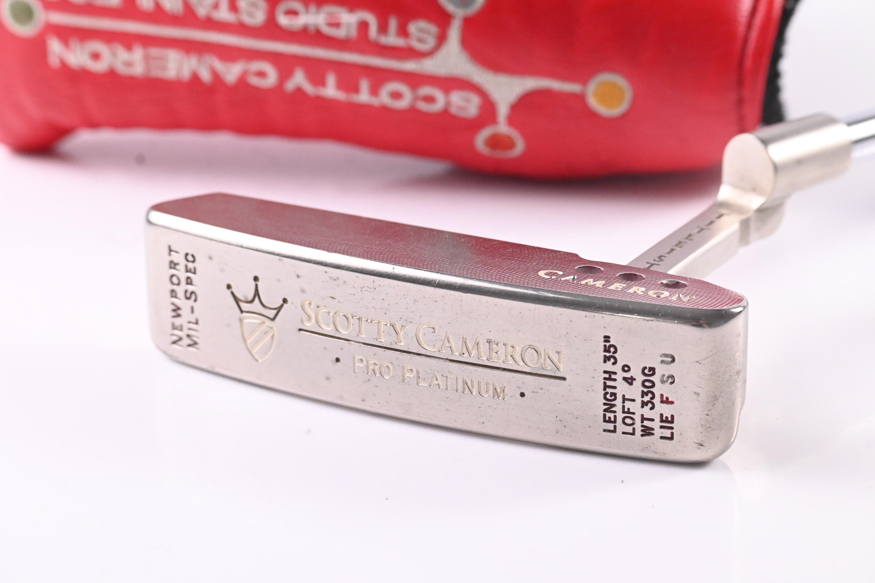 Scotty Cameron Pro Platinum Newport Mil-Spec Putter / 35 Inch