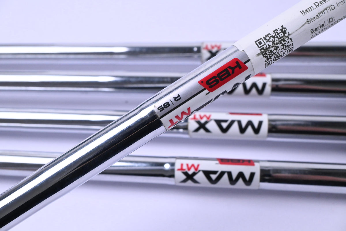 Taylormade Stealth HD Irons / 6-PW / Regular Flex KBS Max MT 85 Shafts