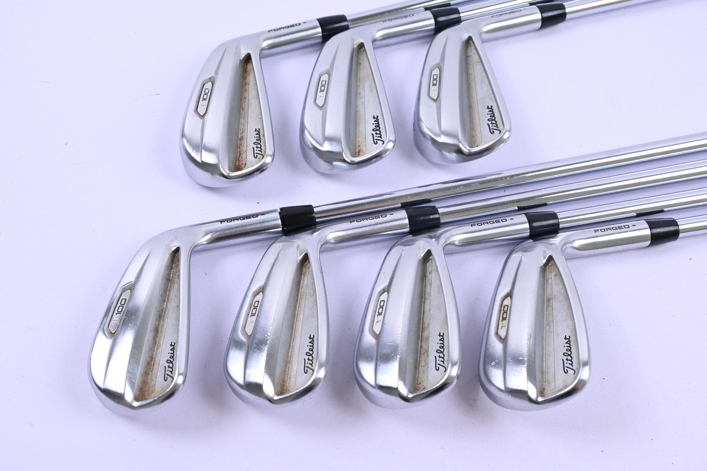 Titleist T100 2021 Irons / 4-PW / X-Flex Project X Rifle Shafts