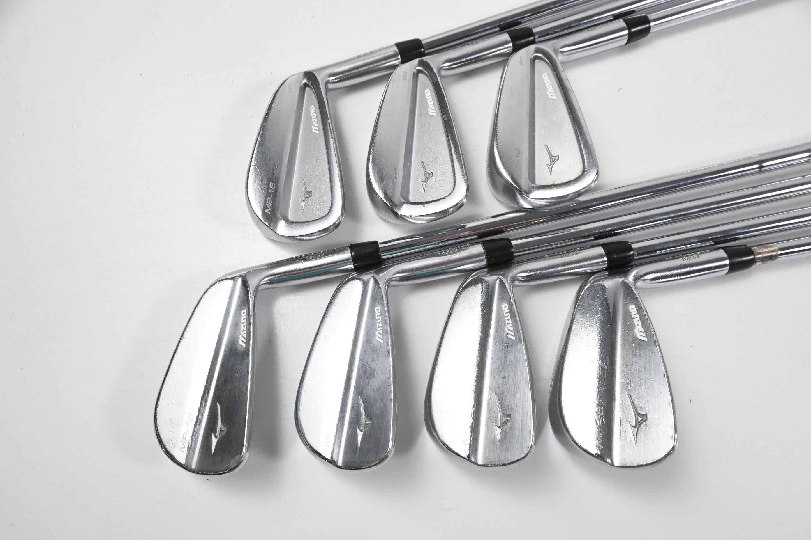 Mizuno MP-18 SC/MB Combo Irons / 4-PW / Stiff Flex N.S.Pro Modus3 Tour Shafts
