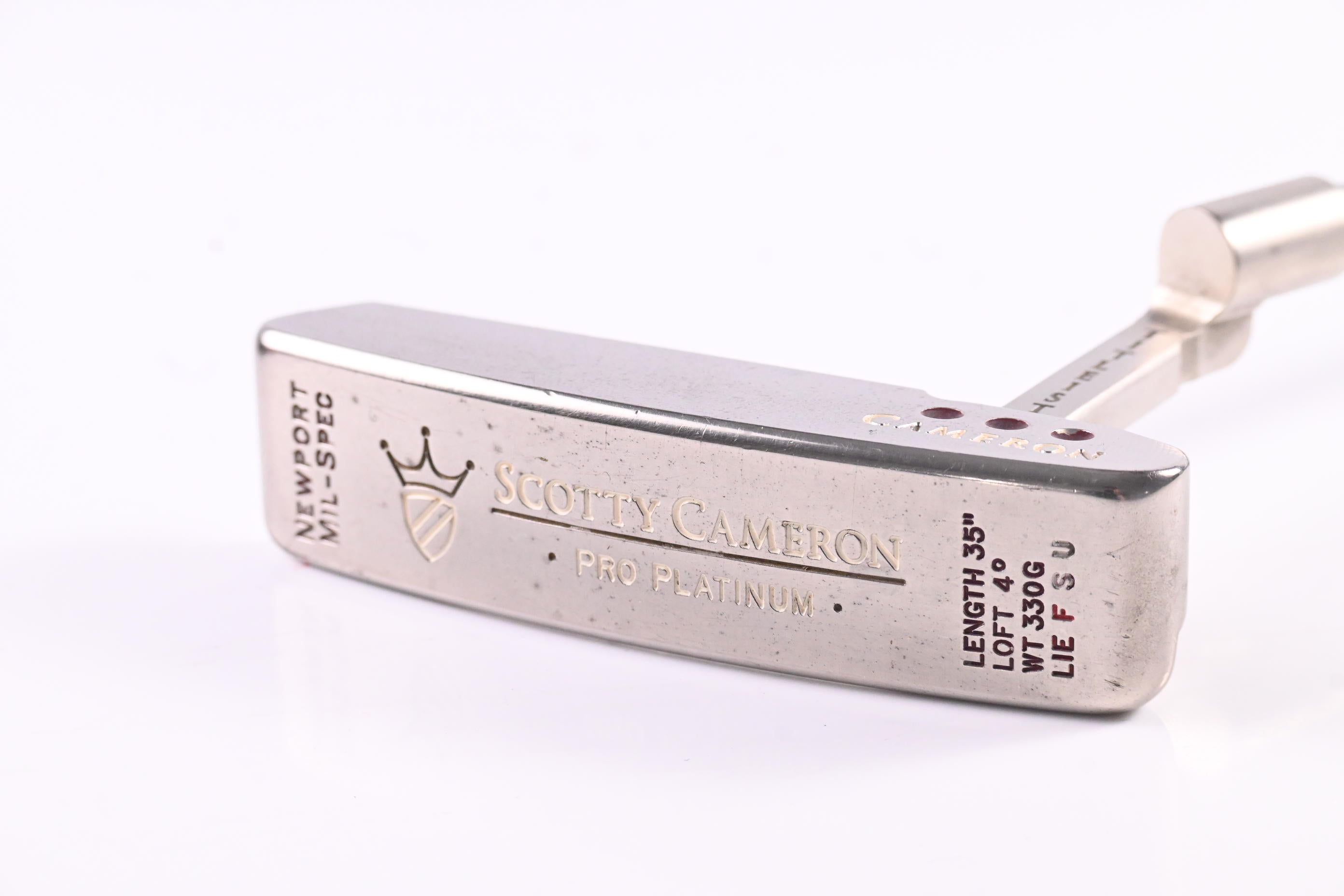 Scotty Cameron Pro Platinum Newport Mil-Spec Putter / 35 Inch