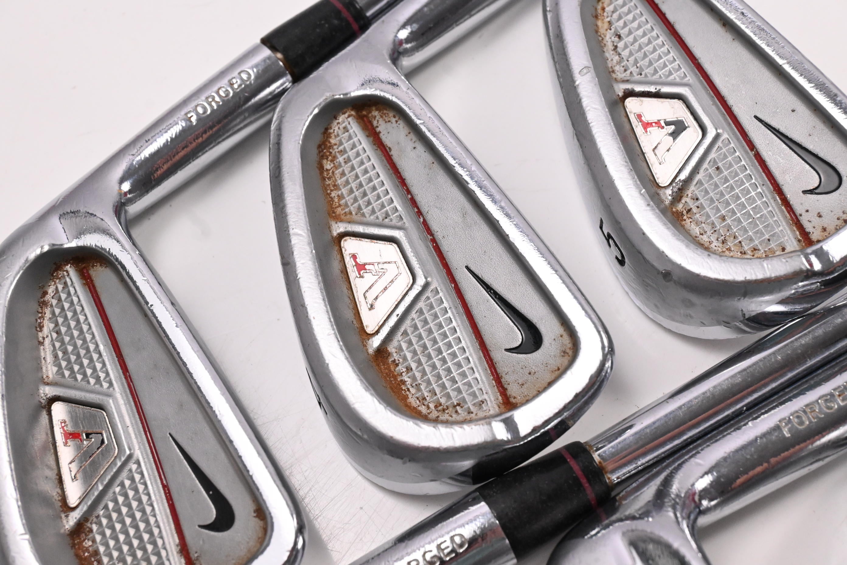 Nike VR Full Cavity Irons / 3-PW / Stiff Flex Steel Shafts / No #7 iron