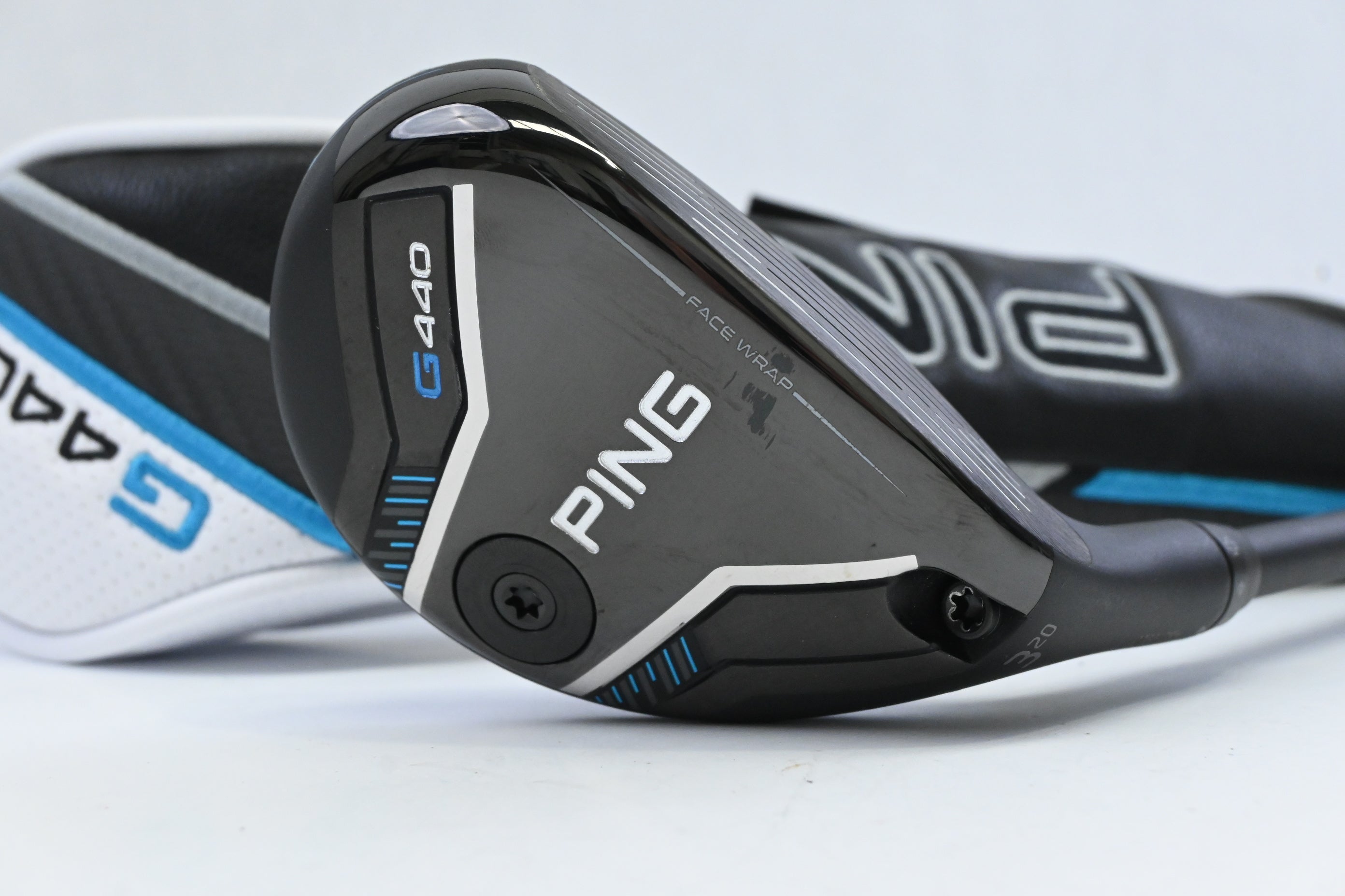 Ping G440 #3 Hybrid / 20 Degree / Stiff Flex Ping Alta CB Blue 70 Shaft