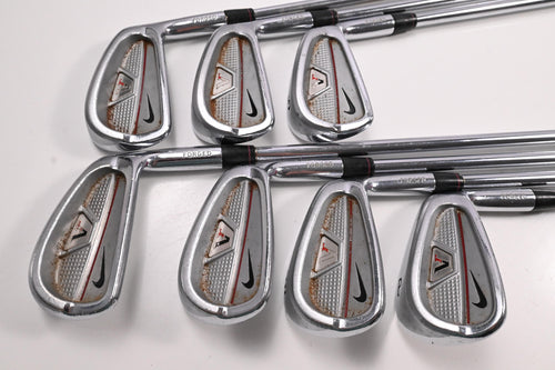 Nike VR Full Cavity Irons / 3-PW / Stiff Flex Steel Shafts / No #7 iron