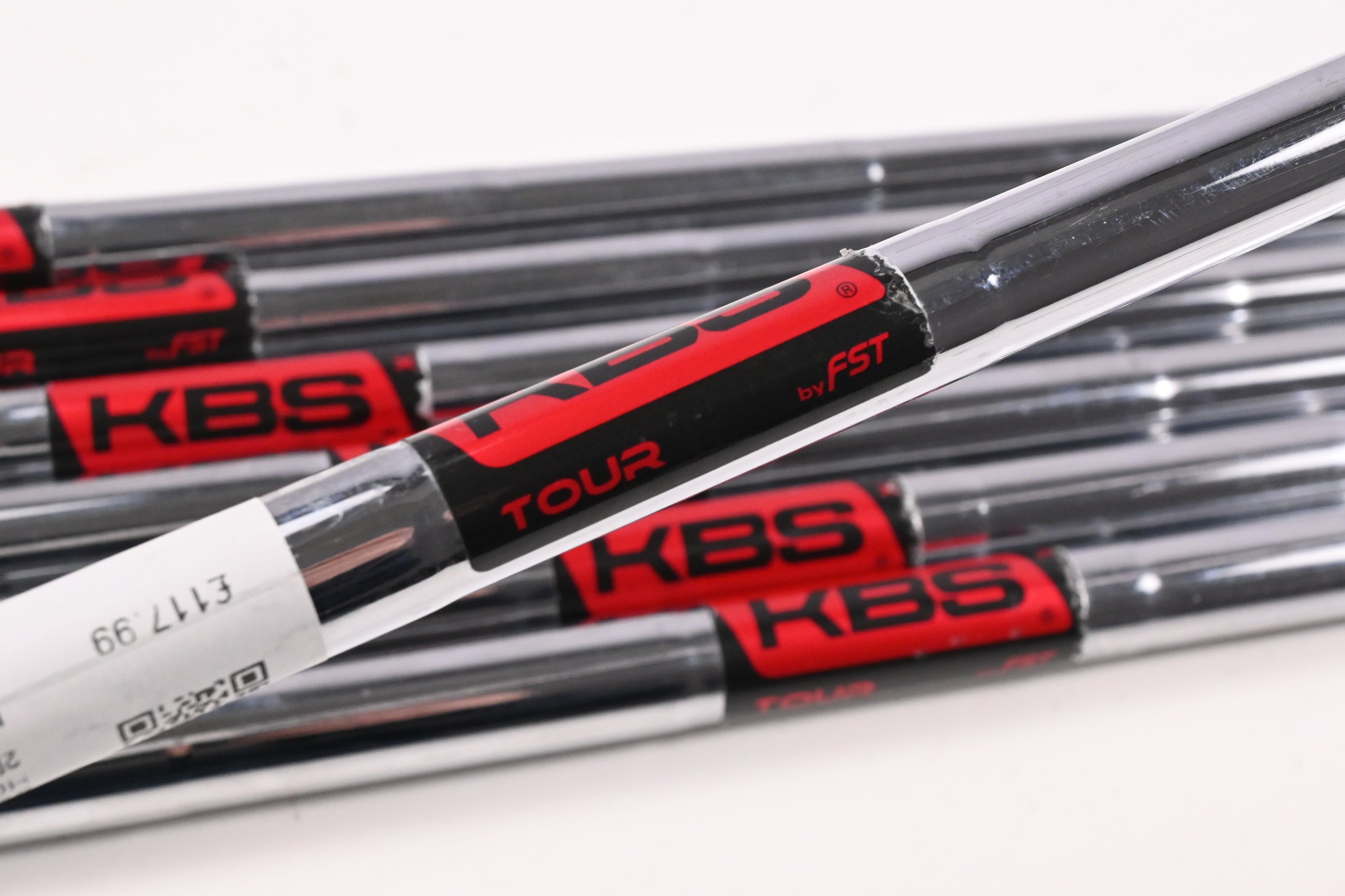 KBS Tour Iron Shafts / X-Flex / Set of 7 / .355 Tip