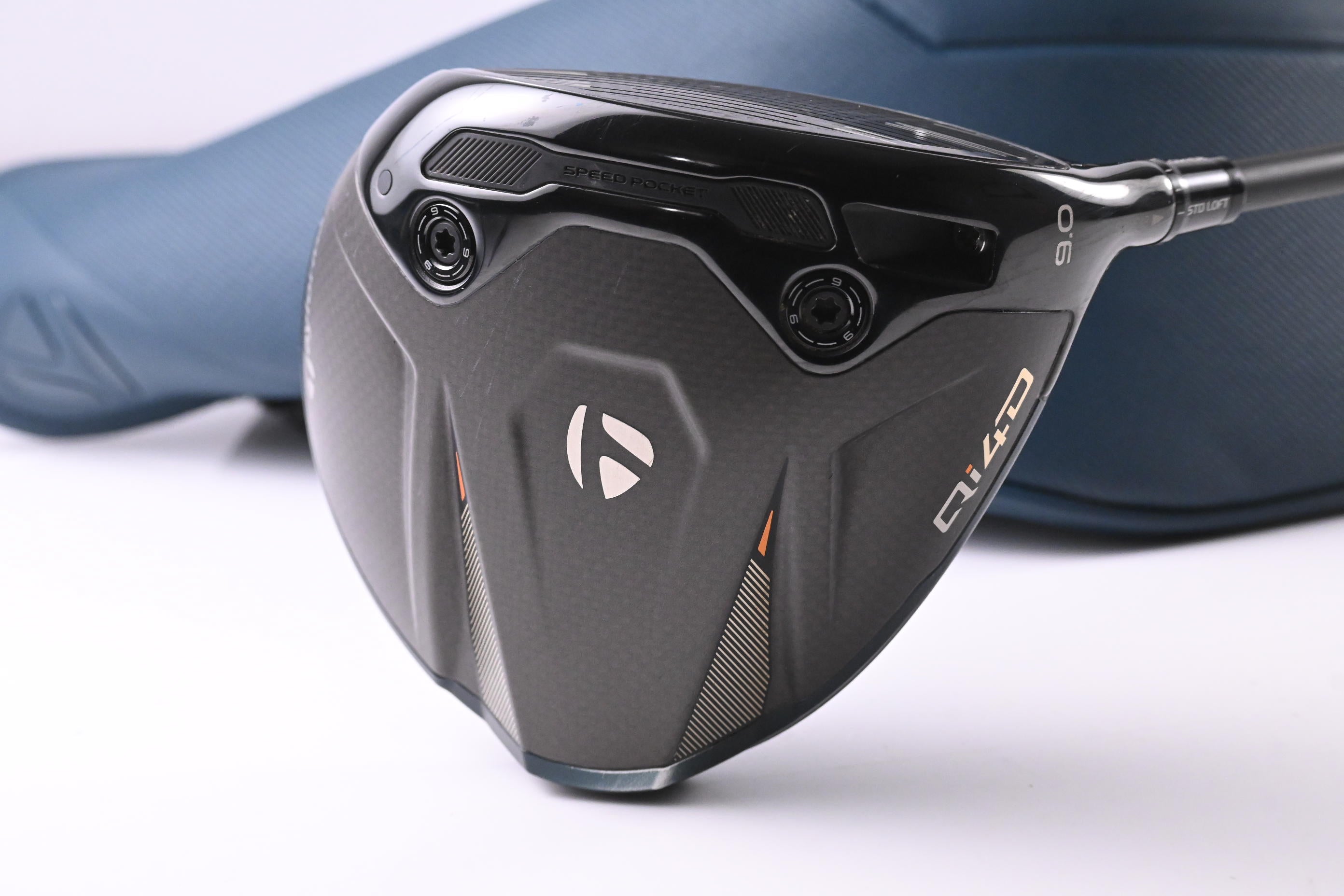Taylormade Qi4D Driver / 9 Degree / Stiff Flex REAX Blue 50 Shaft