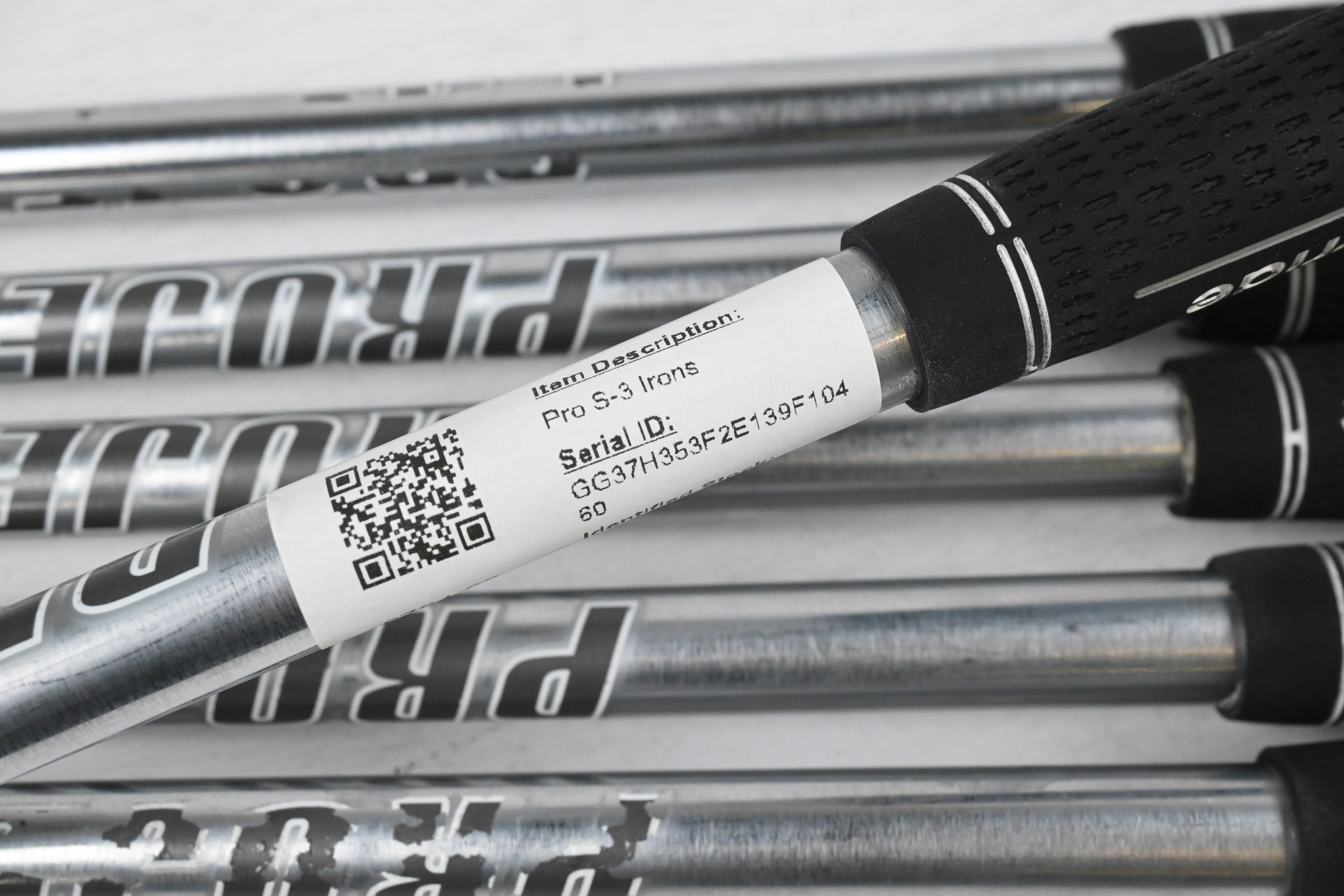 Mizuno Pro S-3 Irons / 5-PW / Stiff Flex Project X I0 110 Shafts