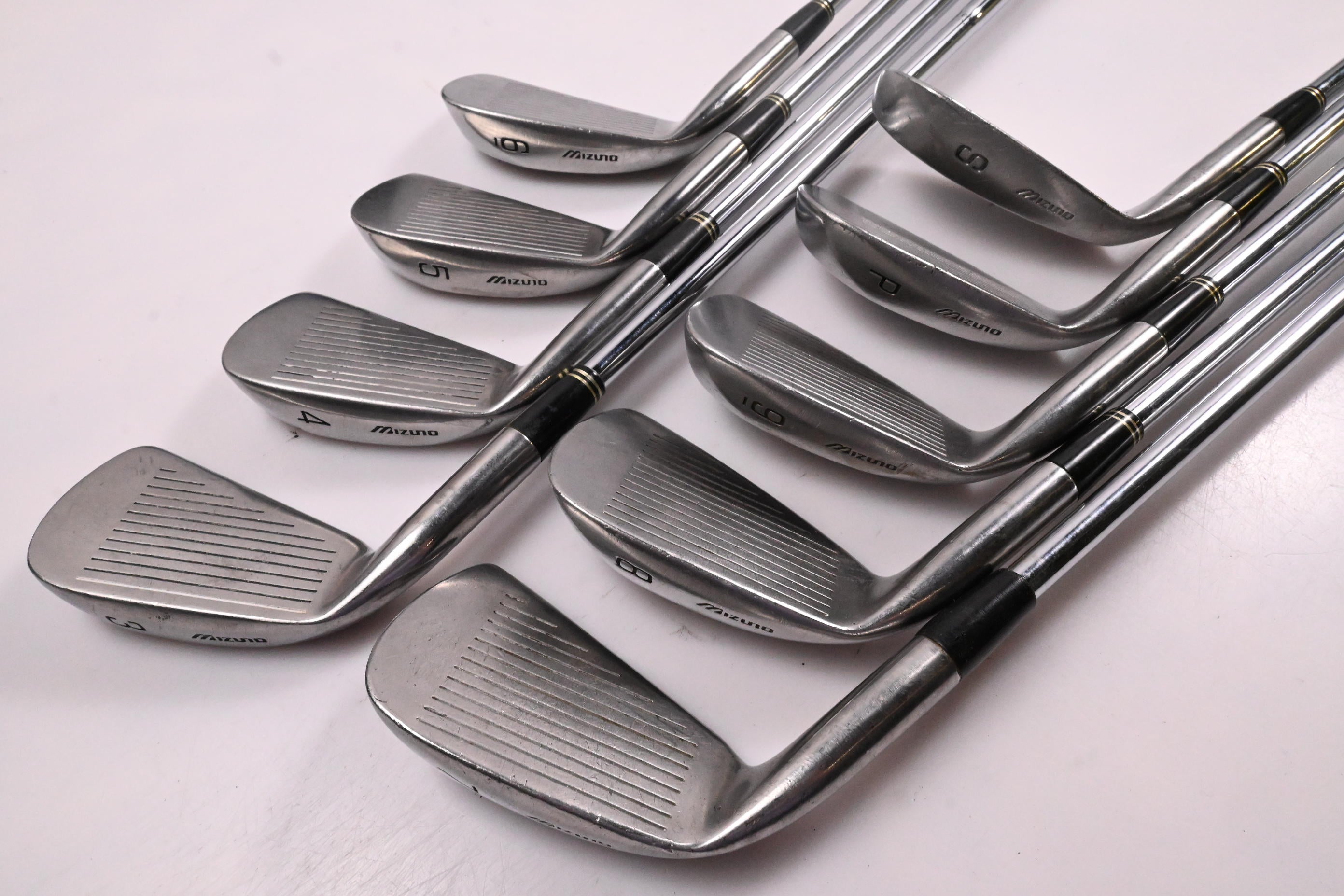 Mizuno Faldo Id Irons / 3-PW+SW / Regular Flex Mizuno DynaFlex 3200 Shafts