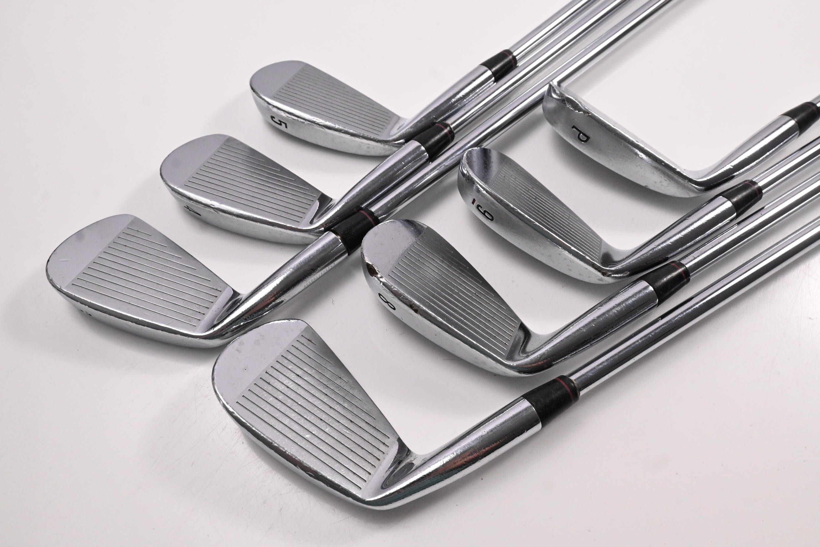 Nike VR Full Cavity Irons / 3-PW / Stiff Flex Steel Shafts / No #7 iron