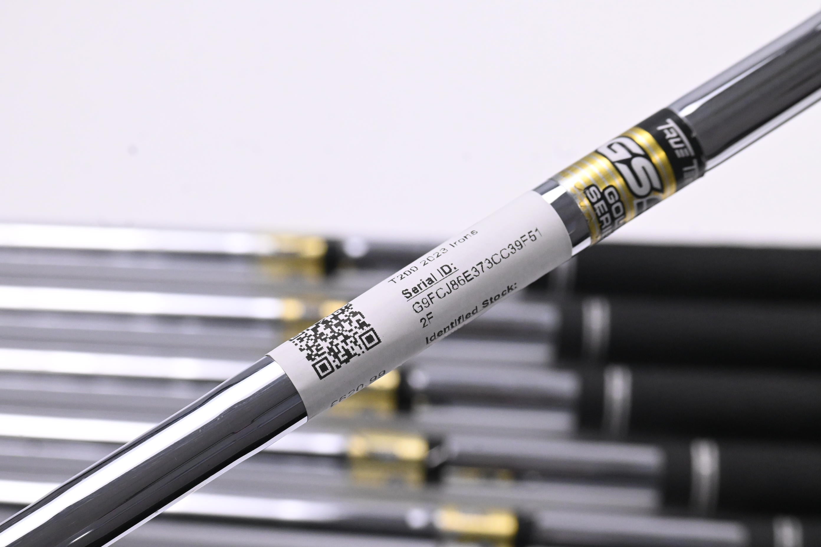 Titleist T200 2023 Irons / 5-PW / Regular Flex Gold Series 95 R300 Shafts