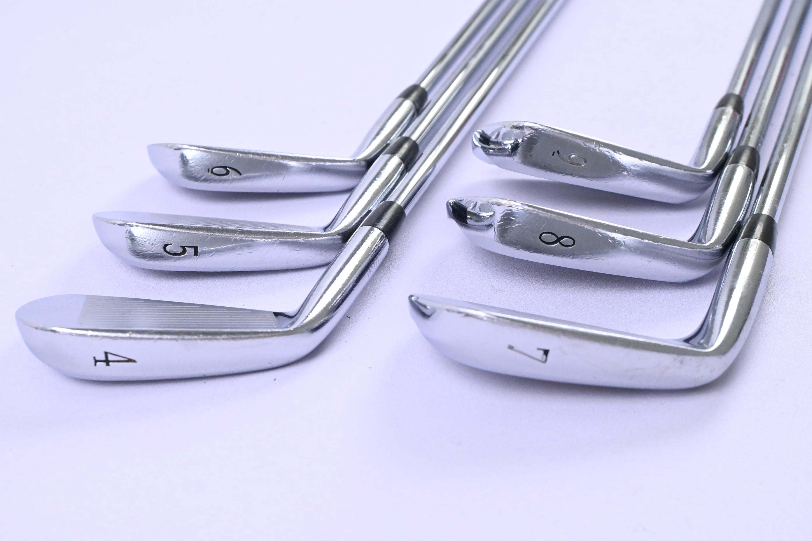 Mizuno MP-59 Irons / 4-9i / Regular Plus Flex Project X Rifle Shafts