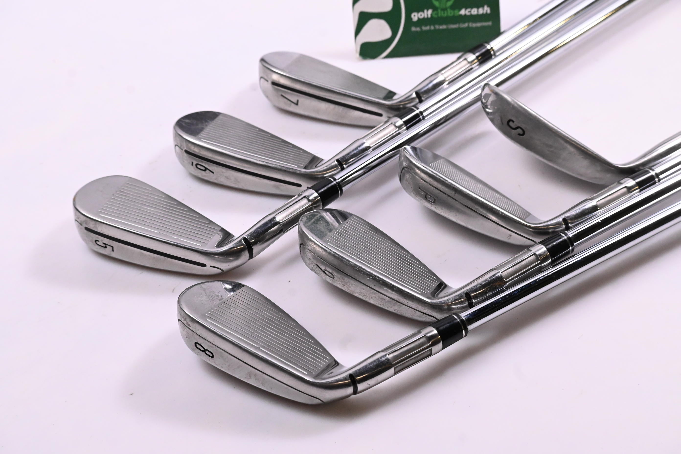 Taylormade M6 Irons / 5-PW+SW / Regular Flex KBS MAX 85 Shafts