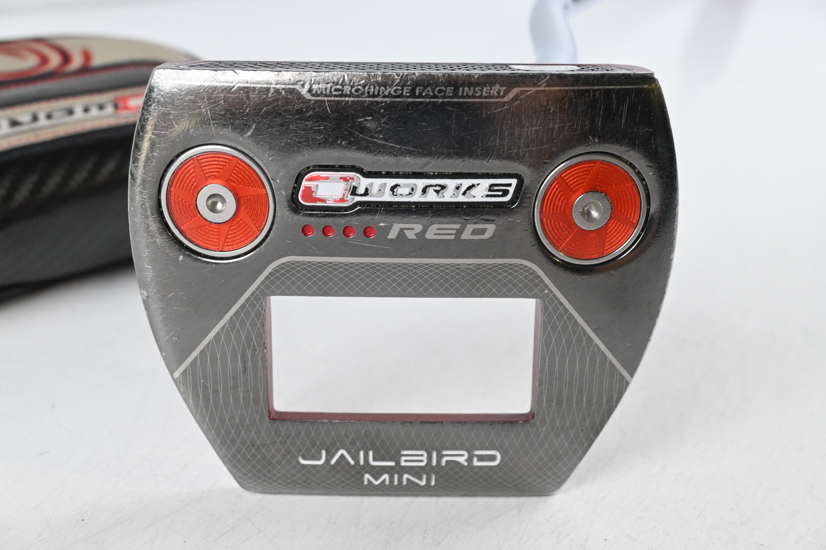 Odyssey O-Works Red Jailbird Mini Putter / 32.5 Inch