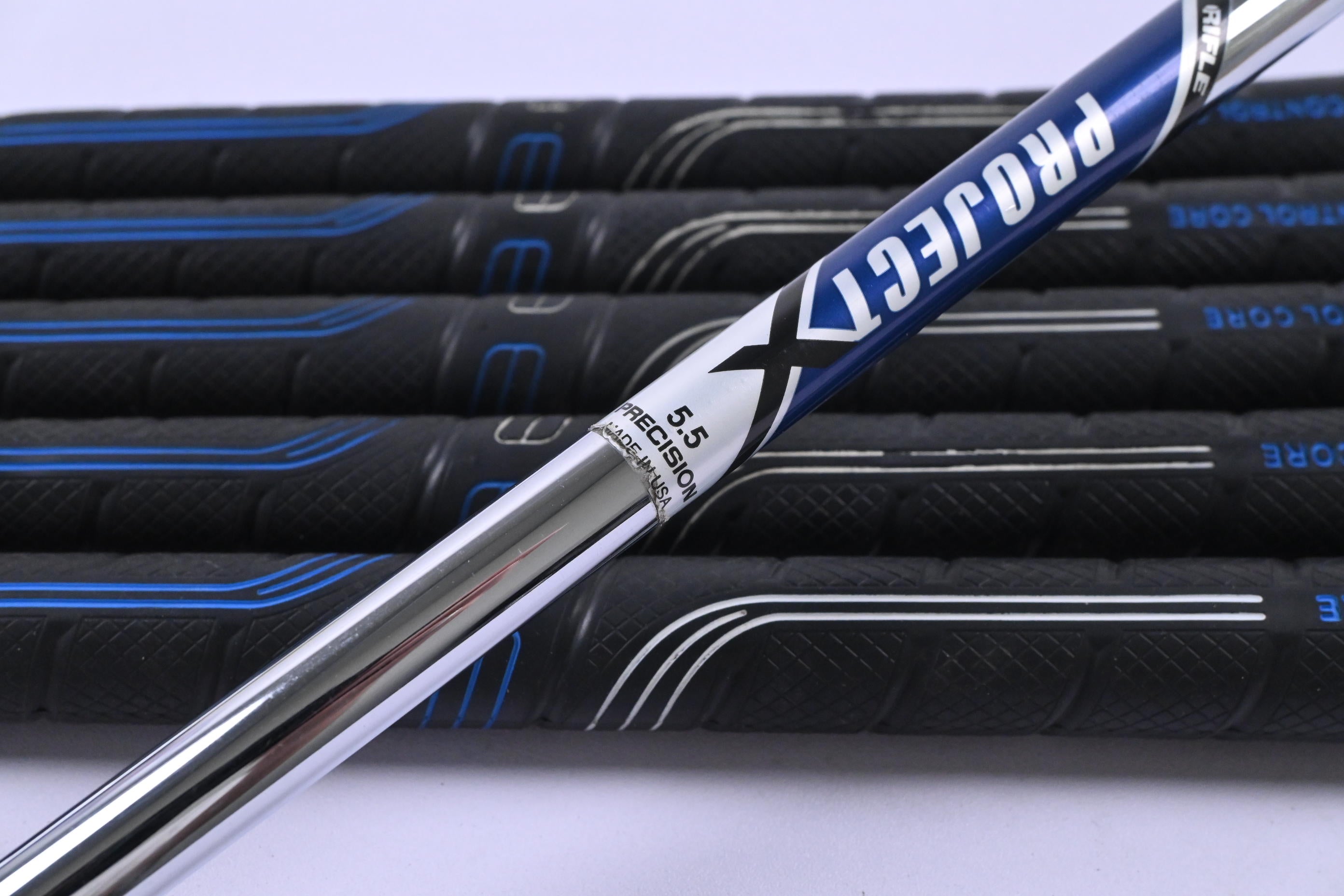 Mizuno MP-59 Irons / 4-9i / Regular Plus Flex Project X Rifle Shafts