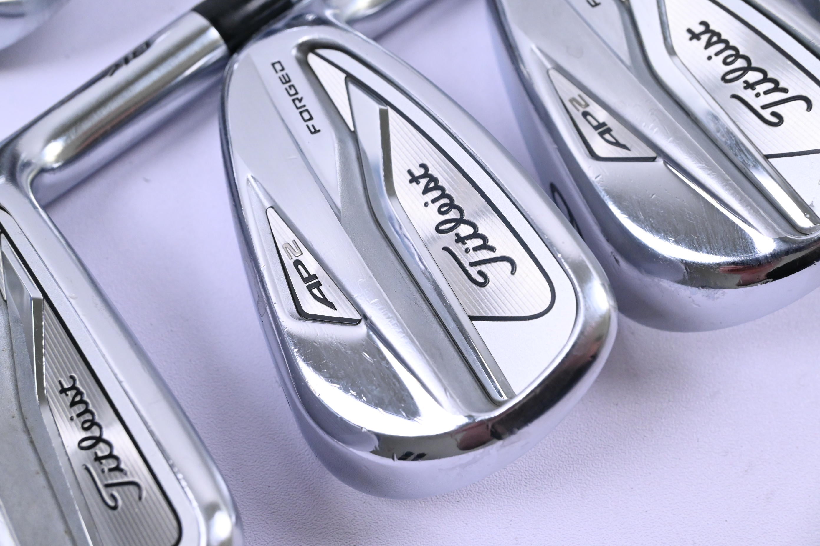 Titleist 718 AP2 Irons / 4-PW / Stiff Flex True Temper AMT White S300 Shafts