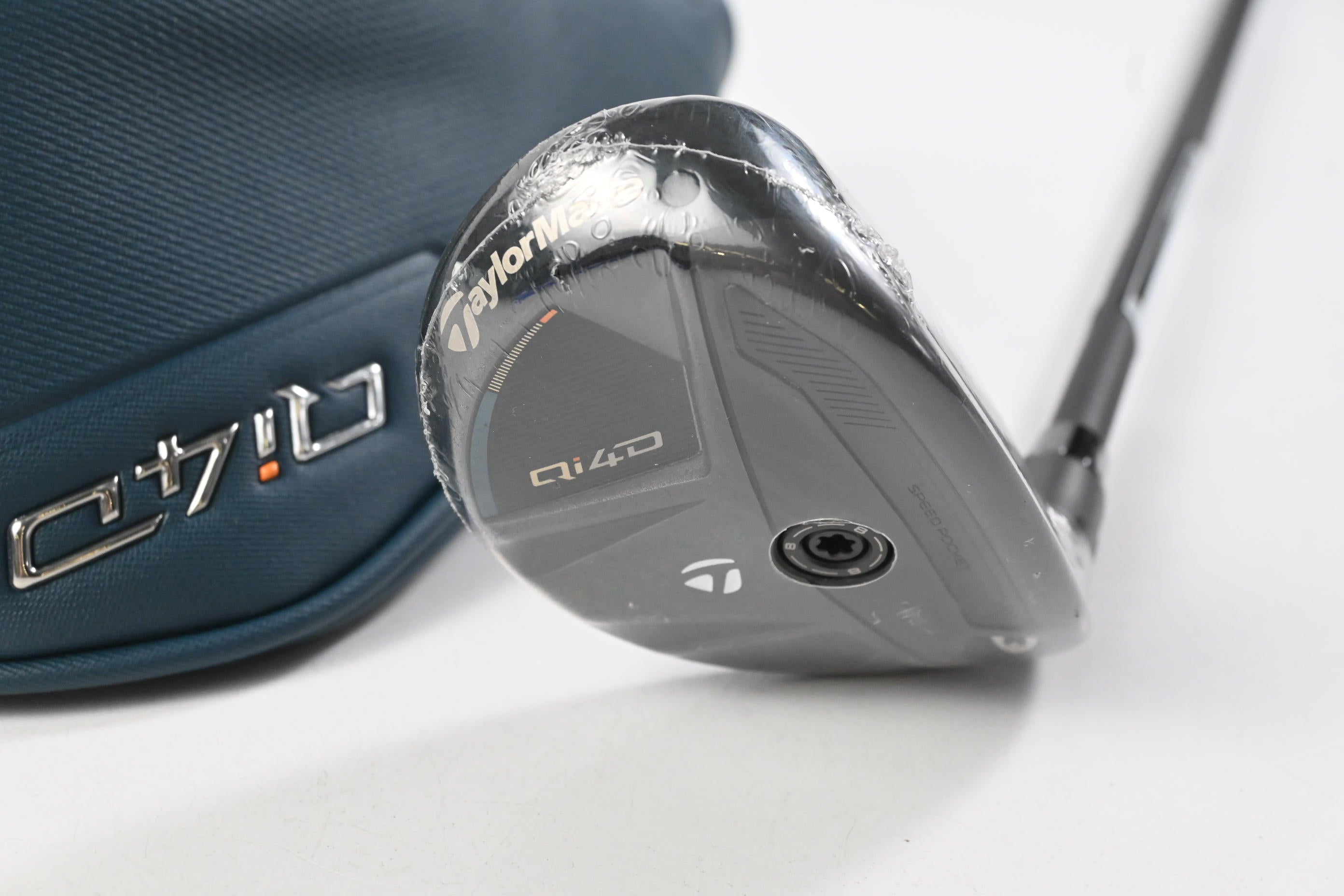 Taylormade Qi4D #3 Hybrid / 19 Degree / Stiff Flex REAX By KBS 75 Shaft