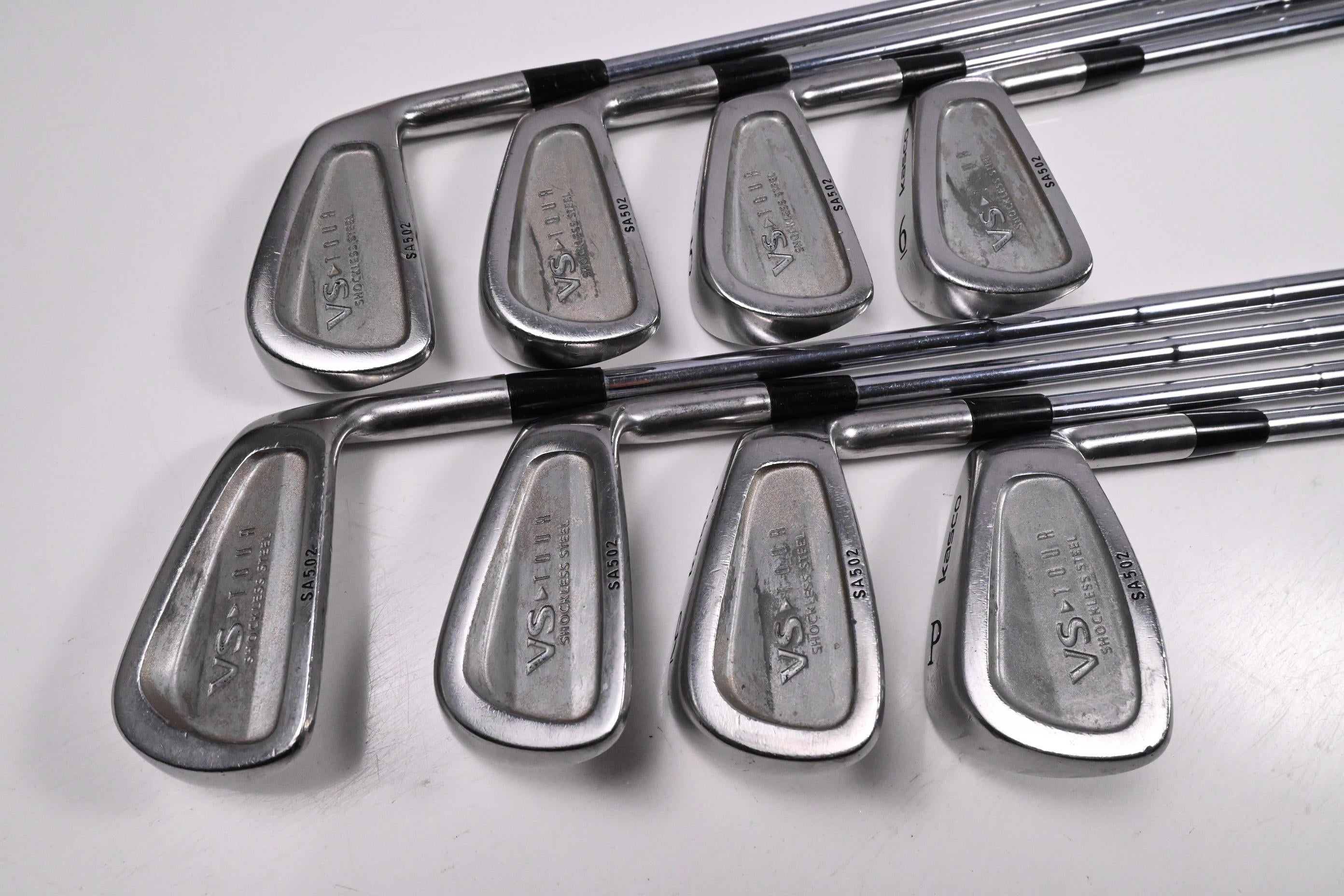 Kasco VS Tour Irons / 3-PW / Stiff Flex True Temper Dynamic Gold S300U Shafts