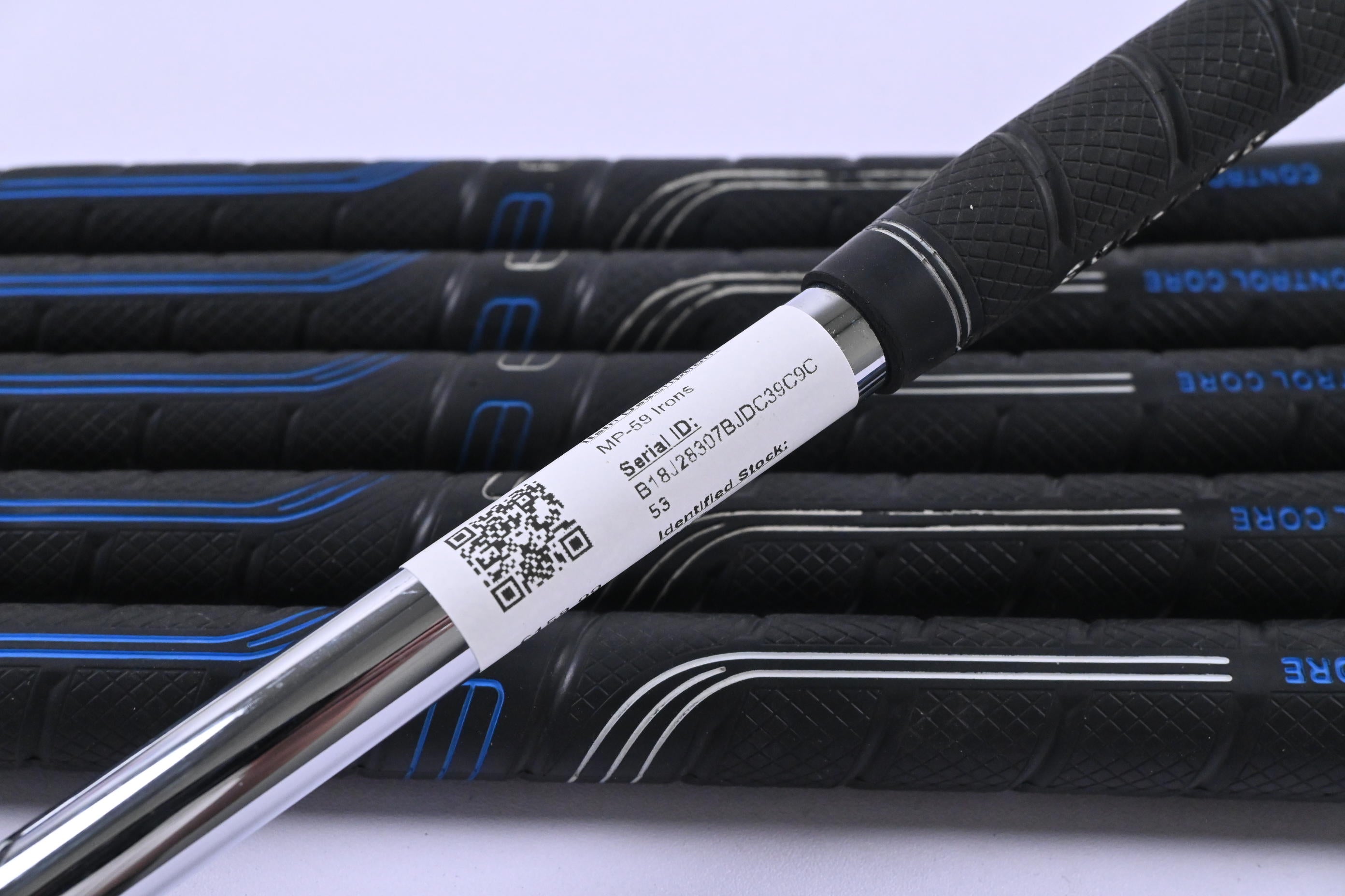 Mizuno MP-59 Irons / 4-9i / Regular Plus Flex Project X Rifle Shafts