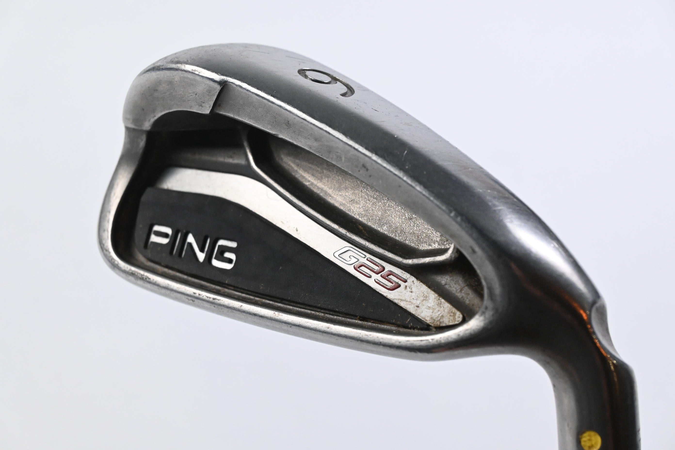 Ping G25 #6 Iron / Yellow Dot / Stiff Flex Steel Shaft