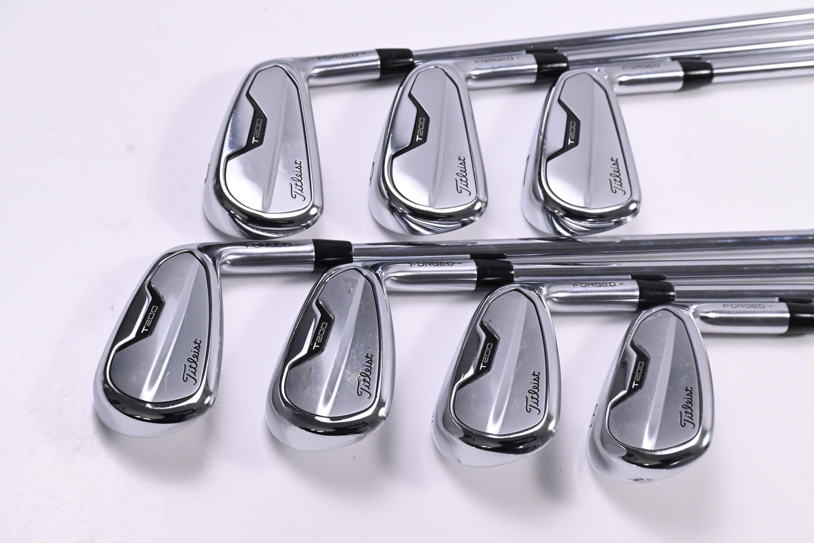 Titleist T200 2021 Irons / 5-PW+48° / Stiff Flex AMT Black S300 Shafts
