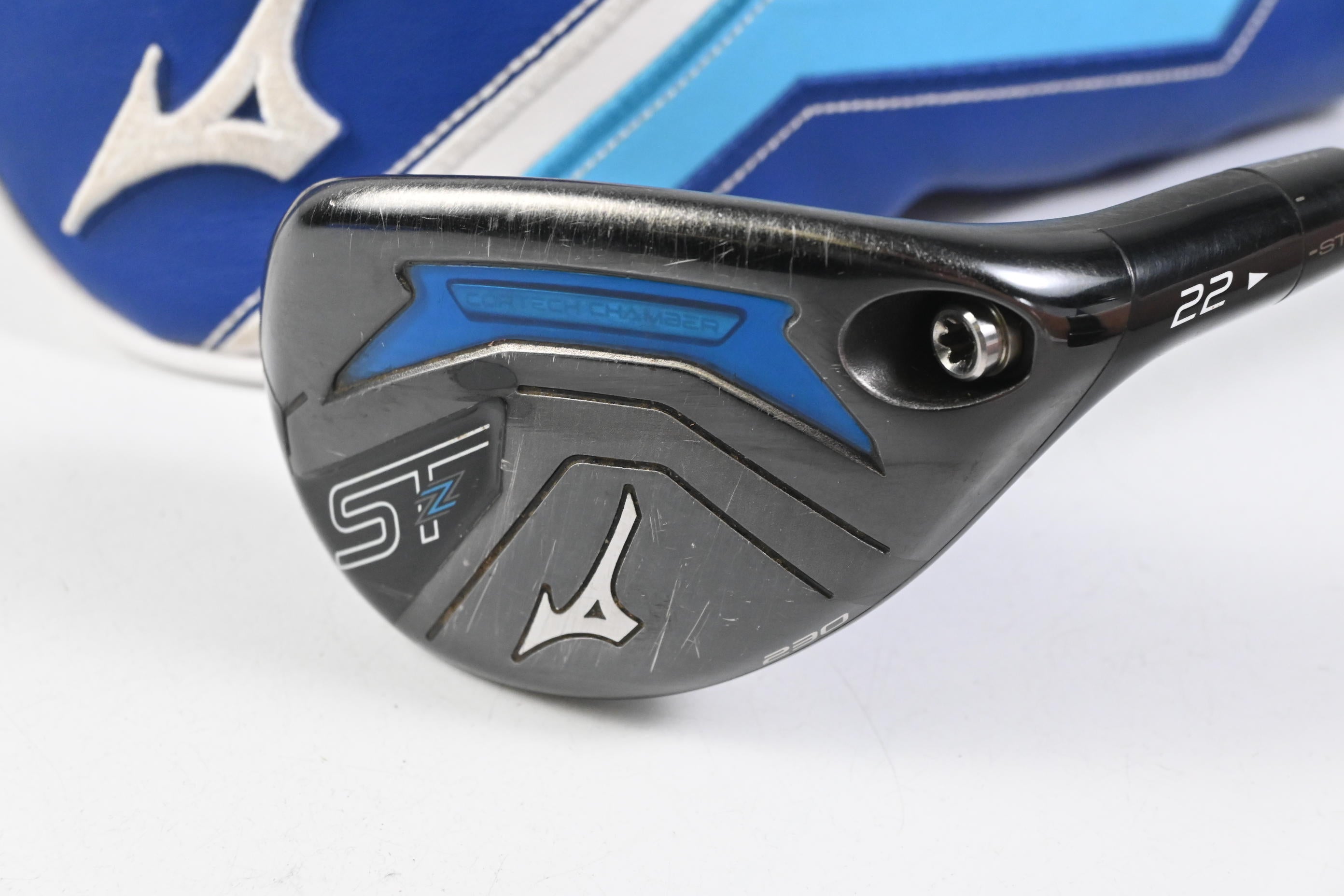 Mizuno ST-Z 230 #4 Hybrid / 22 Degree / Regular Flex UST Mamiya Lin.Q 75 Shaft