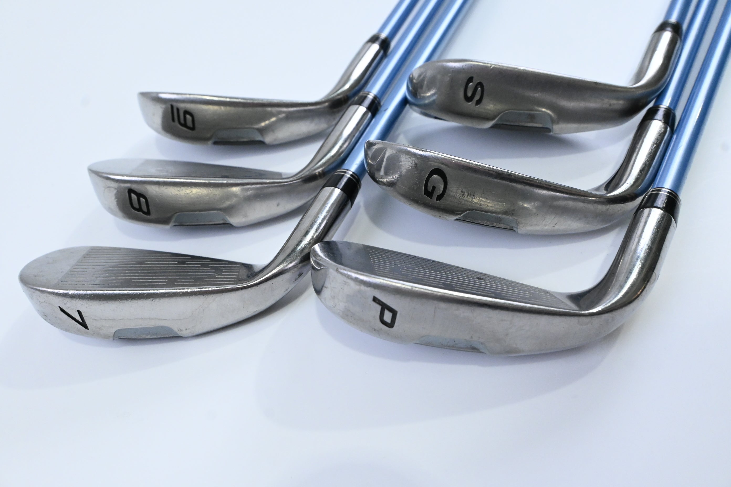 Ladies Cobra S9 Irons / 7-PW+GW+SW / Ladies Flex Graphite Design YS 50