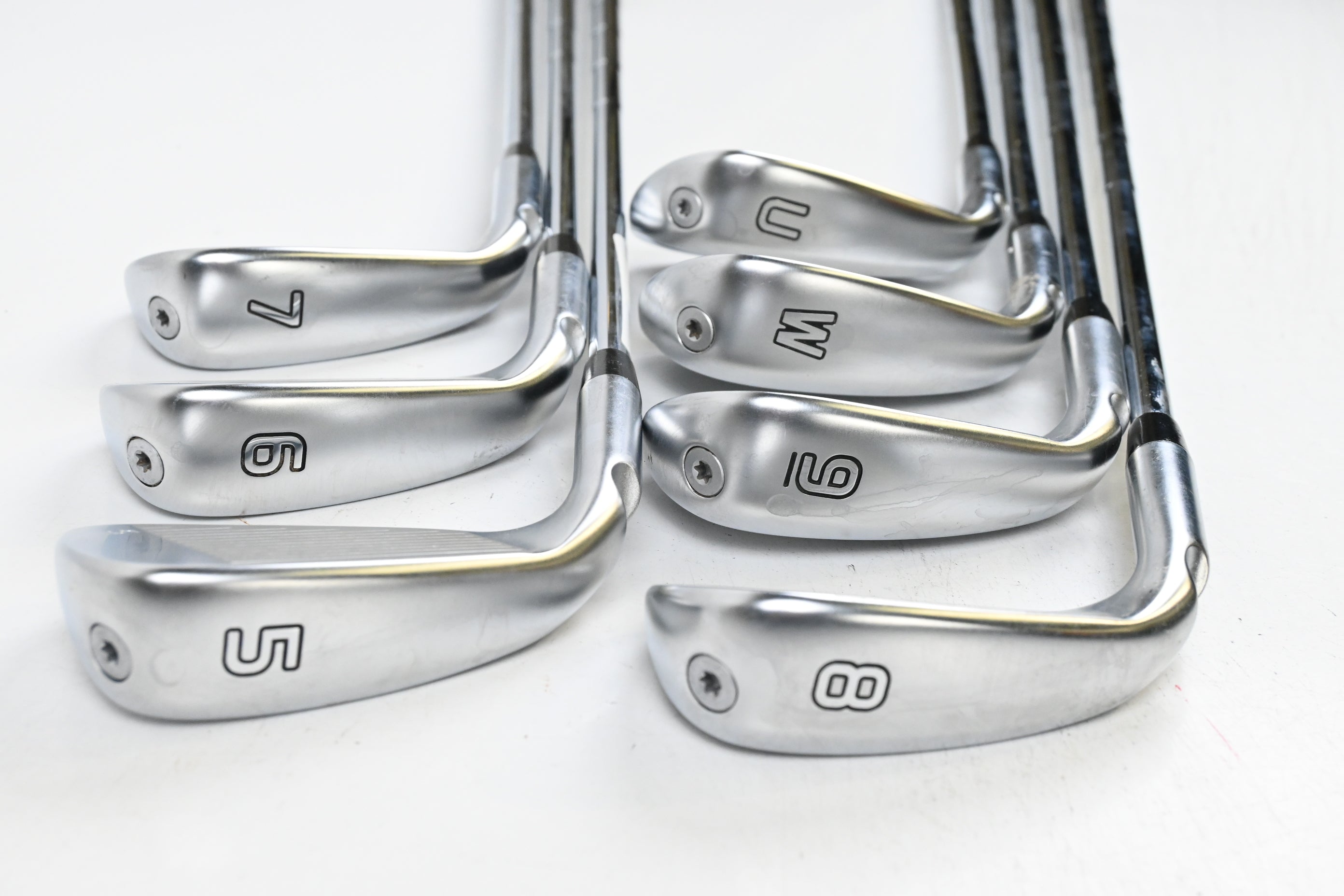 Ping G730 Irons / 5-PW+GW / Black Dot / Regular Flex Dynamic Gold R300 Shafts
