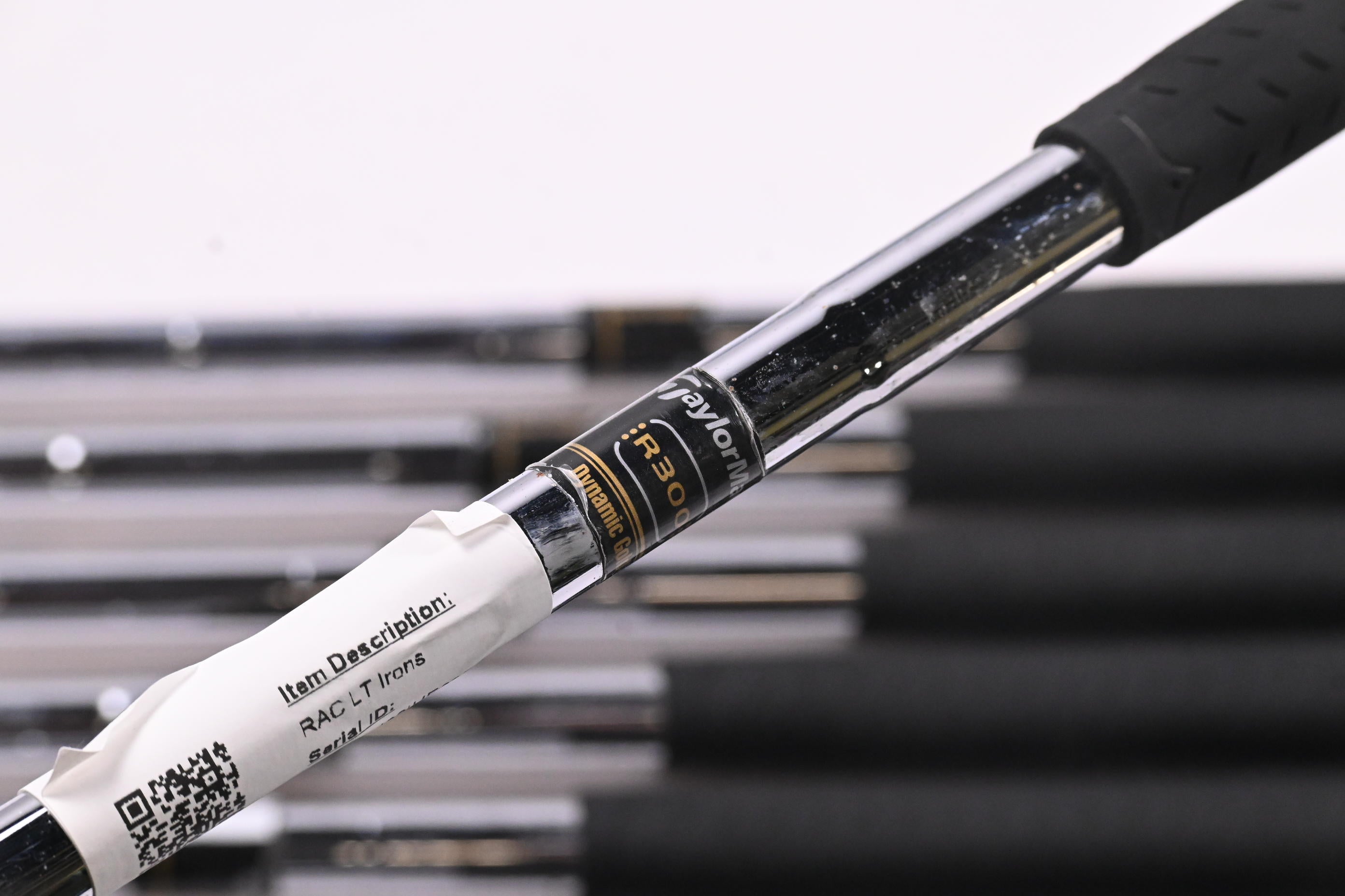 Left Hand Taylormade RAC LT Irons / 4-PW / Regular Flex Dynamic Gold R300 Shafts