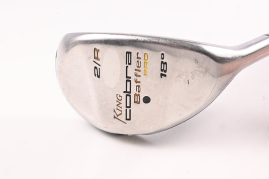 Cobra Baffler Pro #2 Hybrid / 18 Degree / Stiff Flex Fujikura Speeder Baffler