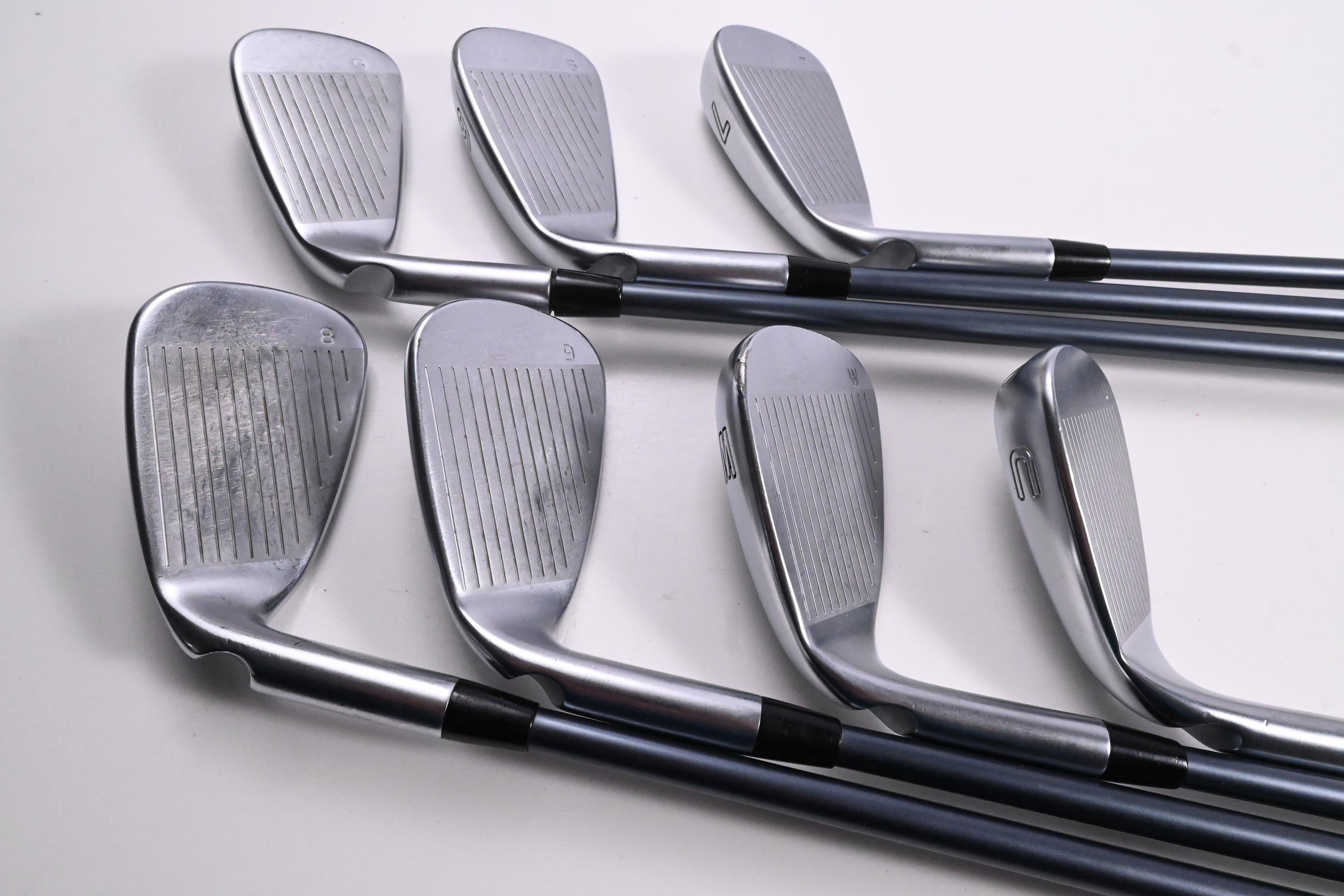 Ping G425 Irons / 5-PW+GW / Green Dot / Senior Flex Ping Alta CB Slate Shafts