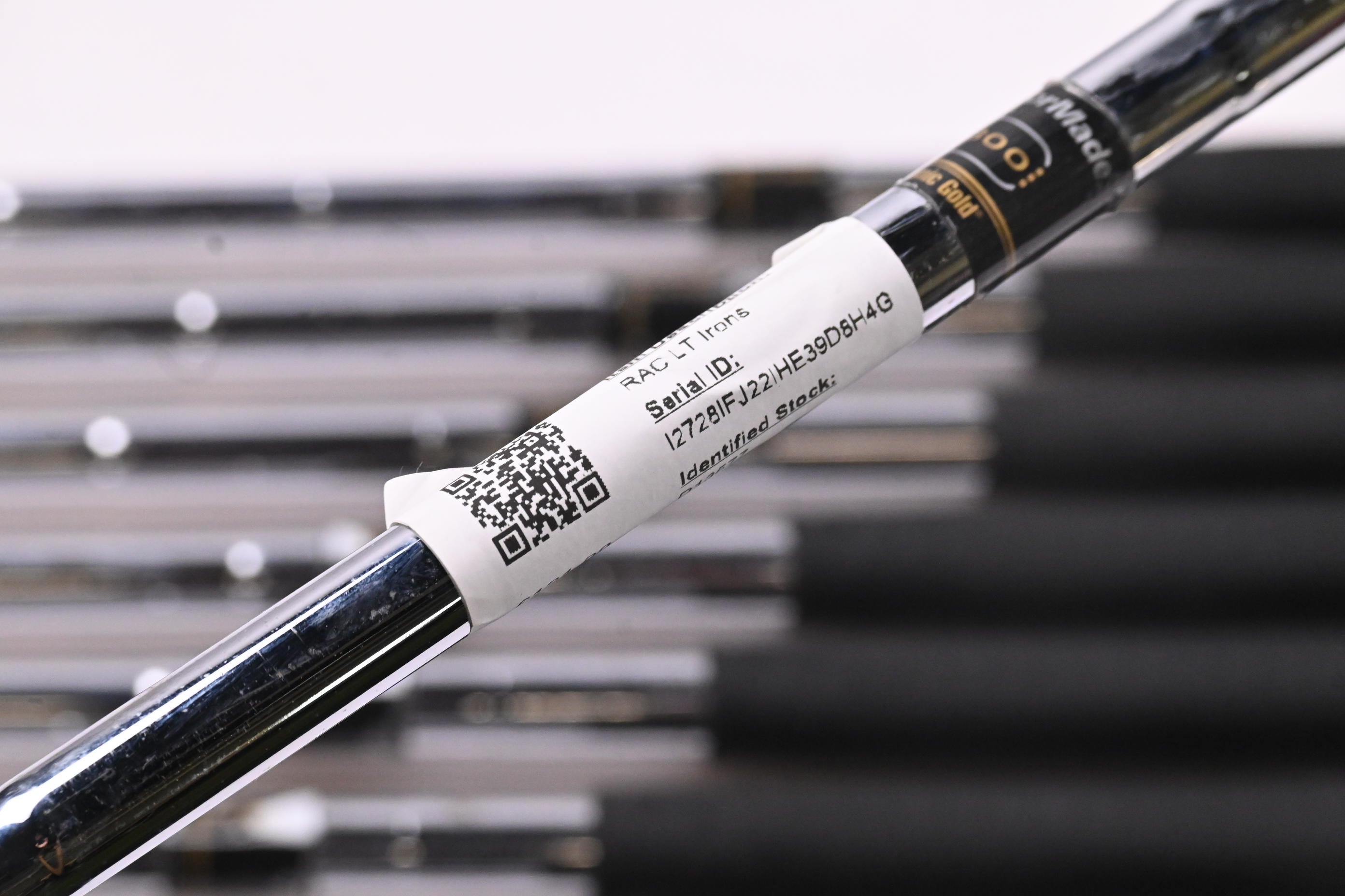 Left Hand Taylormade RAC LT Irons / 4-PW / Regular Flex Dynamic Gold R300 Shafts