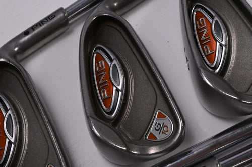 Ping G10 Irons / 4-PW / Black Dot / Stiff Flex Steel Shafts