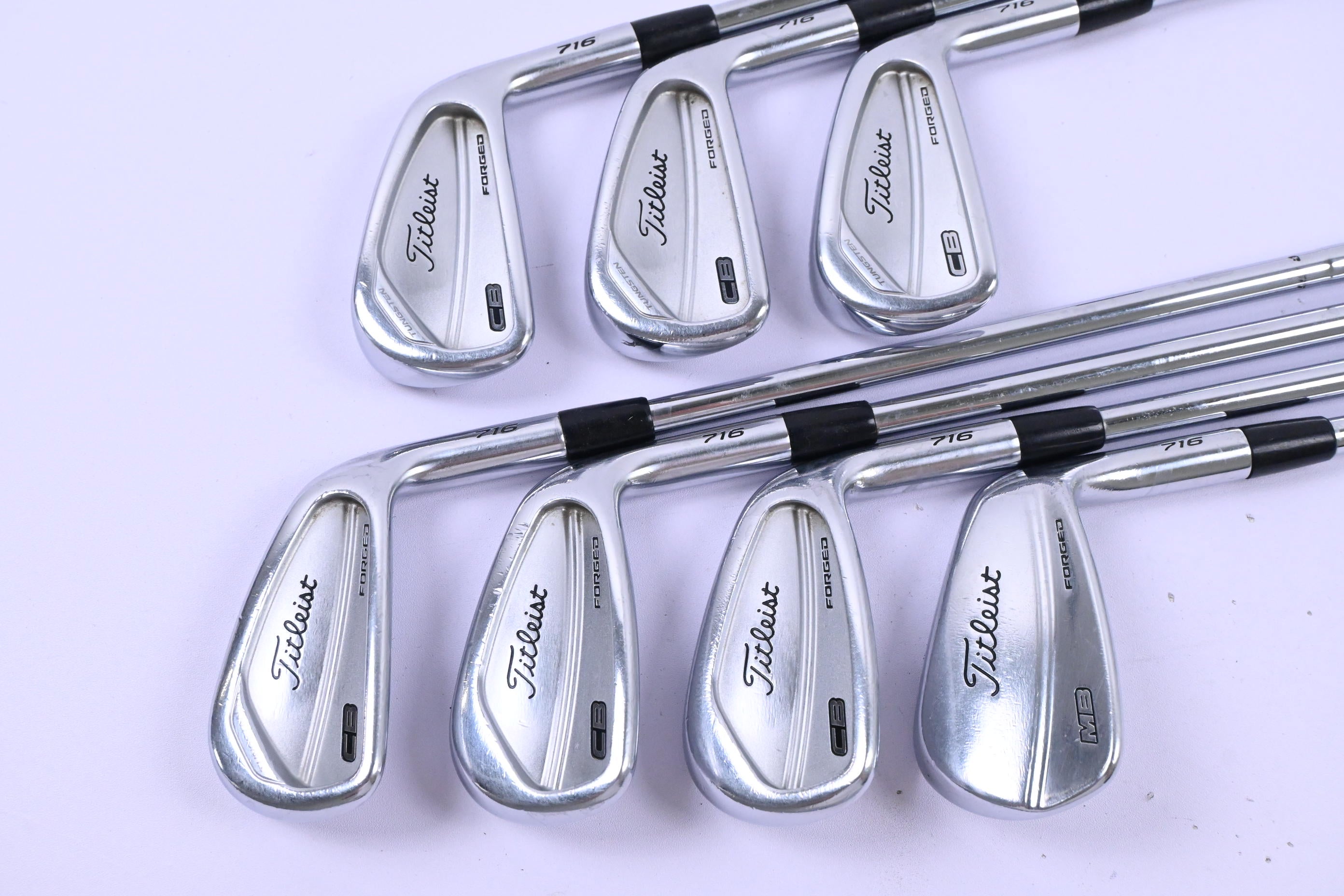 Titleist 716 CB/716 MB Combo Irons / 4-PW / Stiff Flex Dynamic Gold AMT Shafts