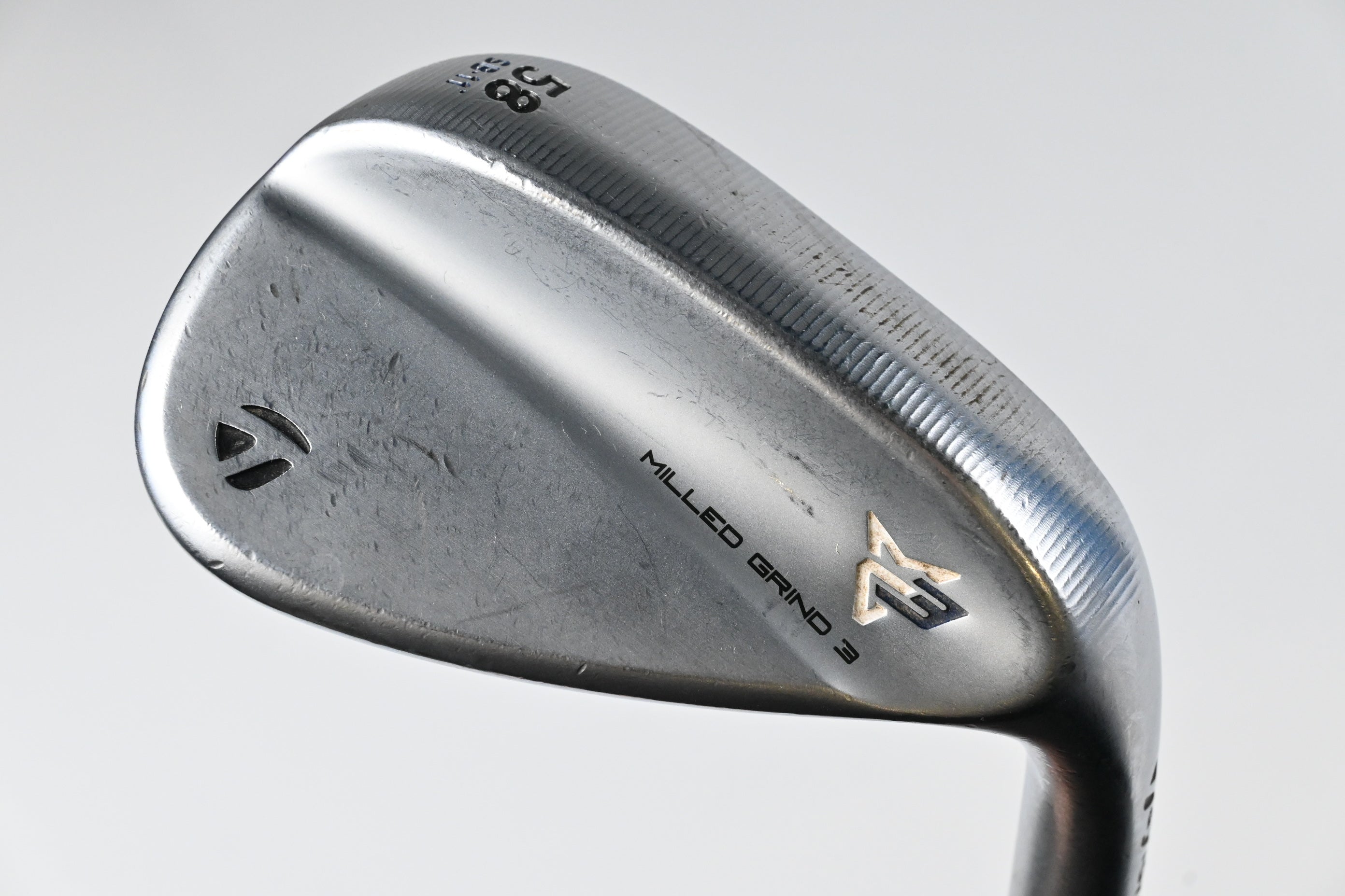 Taylormade Milled Grind 3 Chrome Lob Wedge / 58 Degree / Regular Flex KBS MAX 55