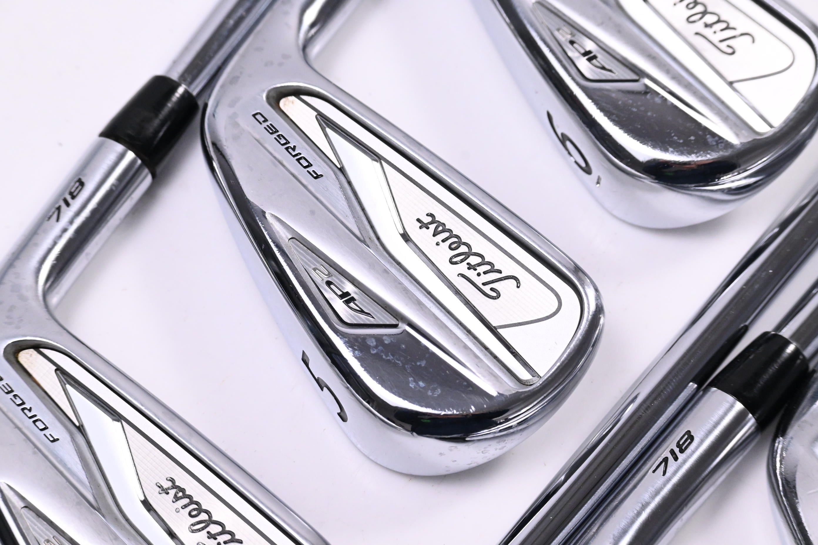 Titleist 718 AP2 Irons / 4-PW / Stiff Flex AMT Tour White S300 Shafts