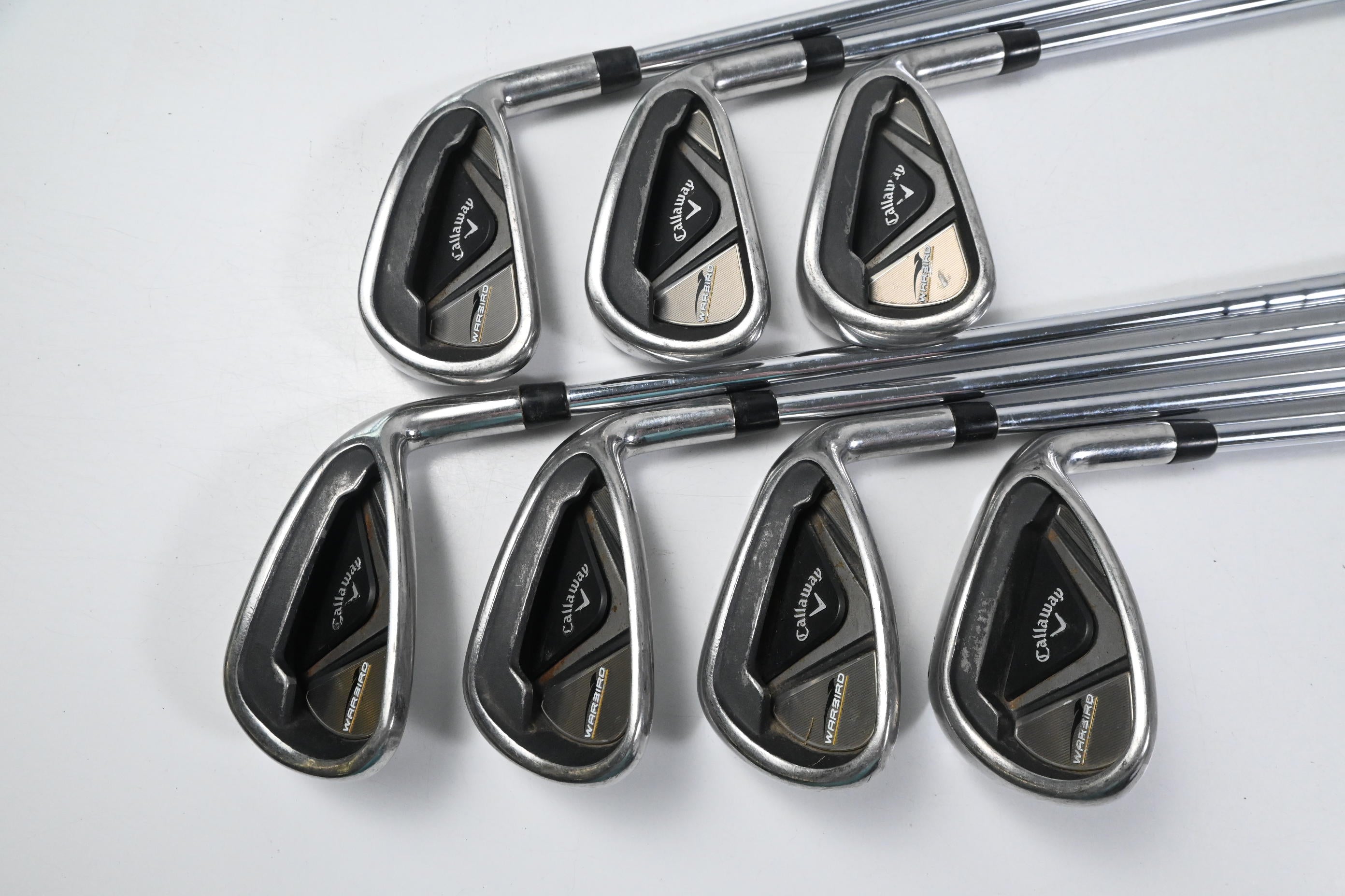 Callaway Warbird Irons / 5-PW+SW / Uniflex Warbird Shafts