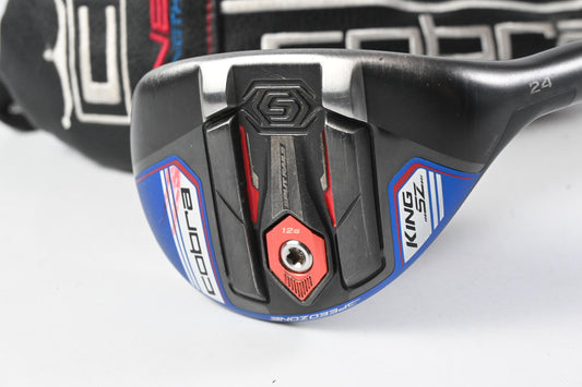 Cobra King Speedzone One Length #5 Hybrid / 24 Degree / Senior Flex Aldila Rogue