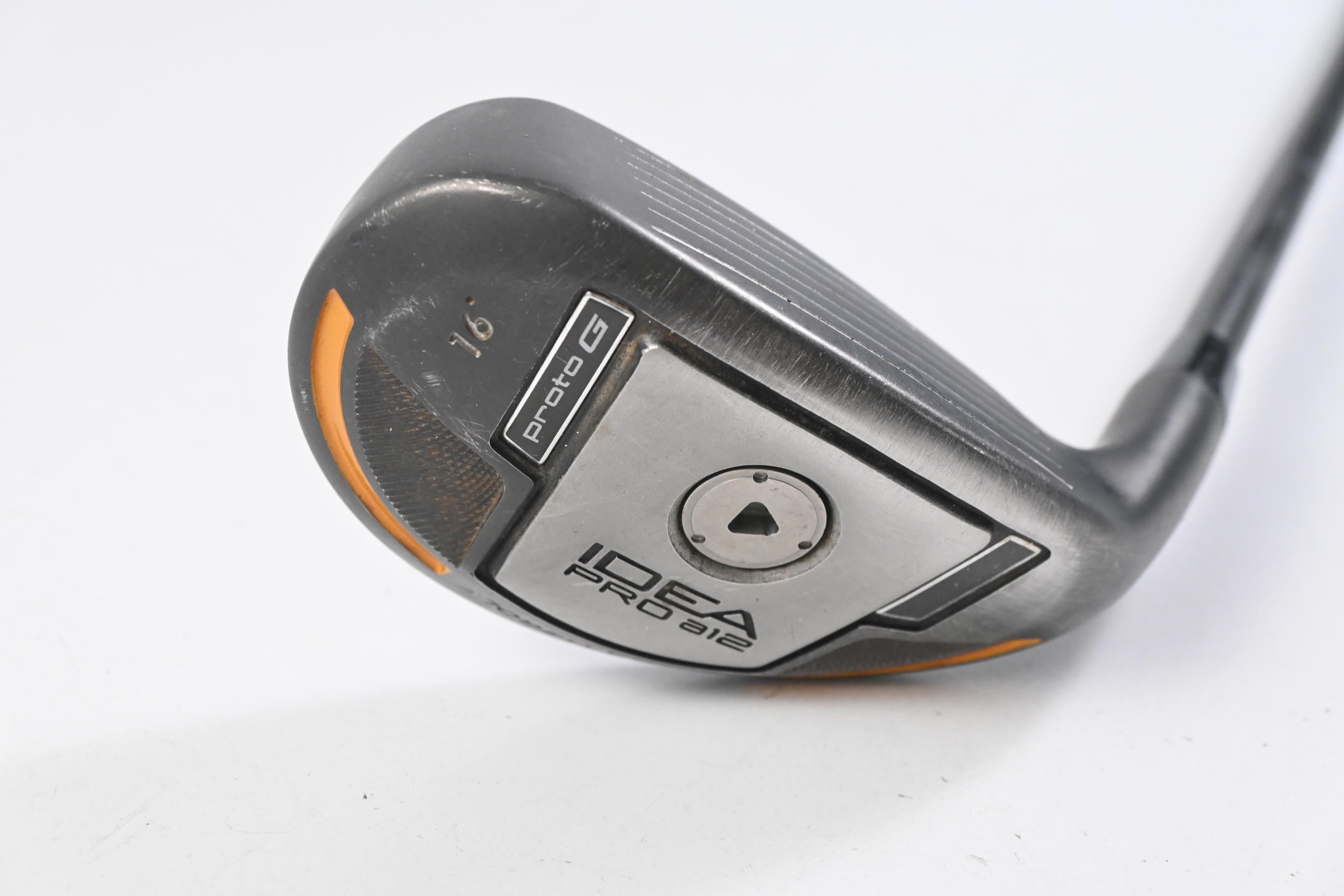 Adams Idea Pro A12 #2 Hybrid / 16 Degree / Stiff Flex Aldila RIP'd VS Proto 80