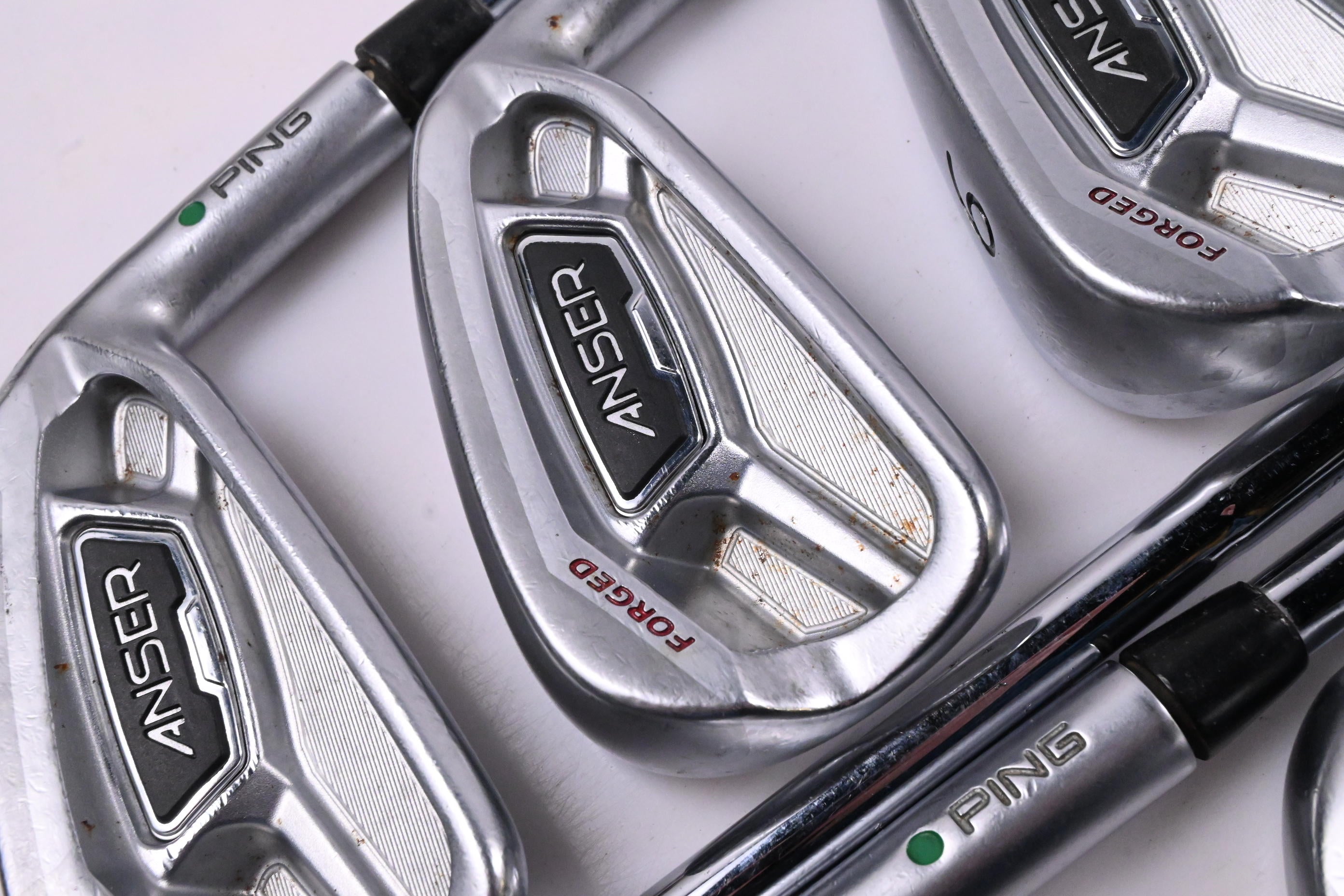 Ping Anser 2014 Irons / 4-PW / Green Dot / X-Flex Ping CFS Shafts