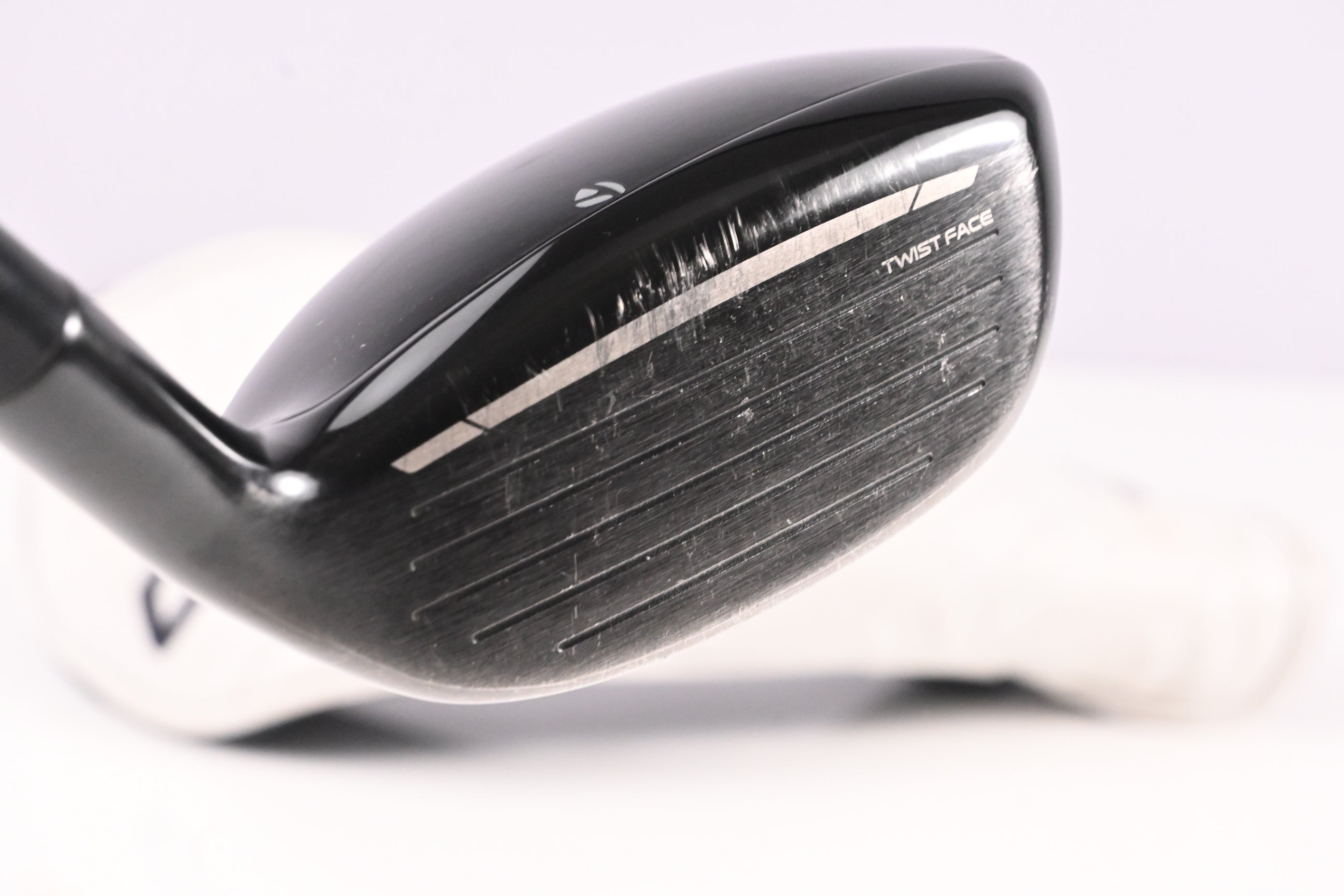 Left Hand Taylormade Qi10 #3 Hybrid / 19 Degree / Stiff Flex Ventus TR Blue 7