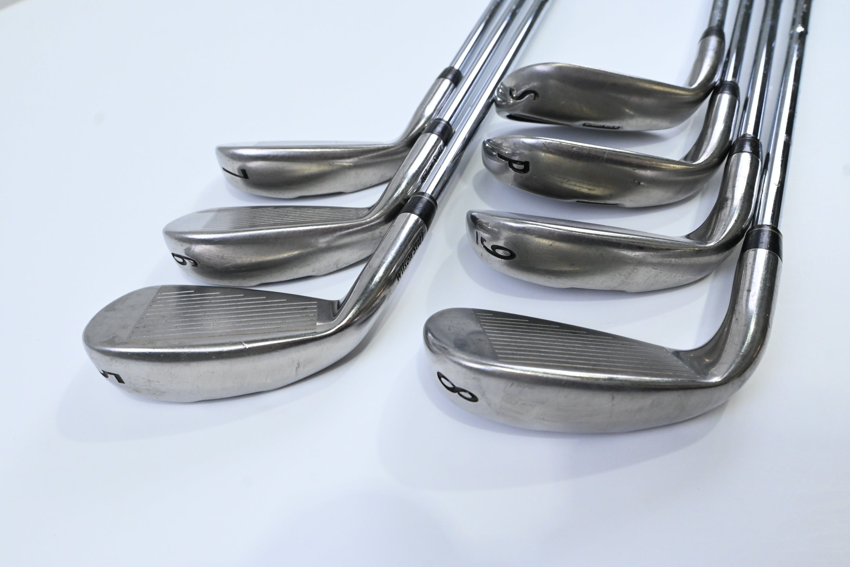 Wilson D350 Irons / 5-PW+SW / Uniflex Wilson Staff SL 80 Shafts