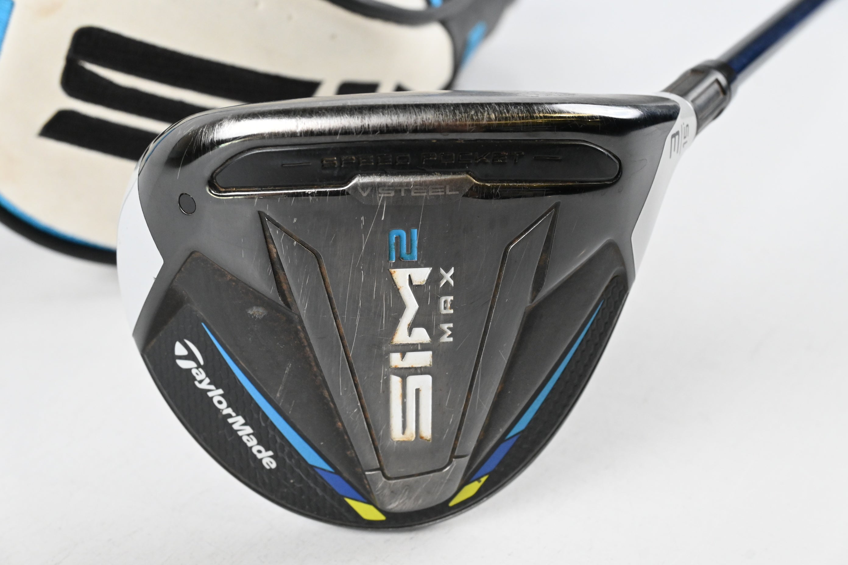 Taylormade SIM2 Max #3 Wood / 15 Degree / Stiff Flex Fujikura Ventus Blue 6 Shaft