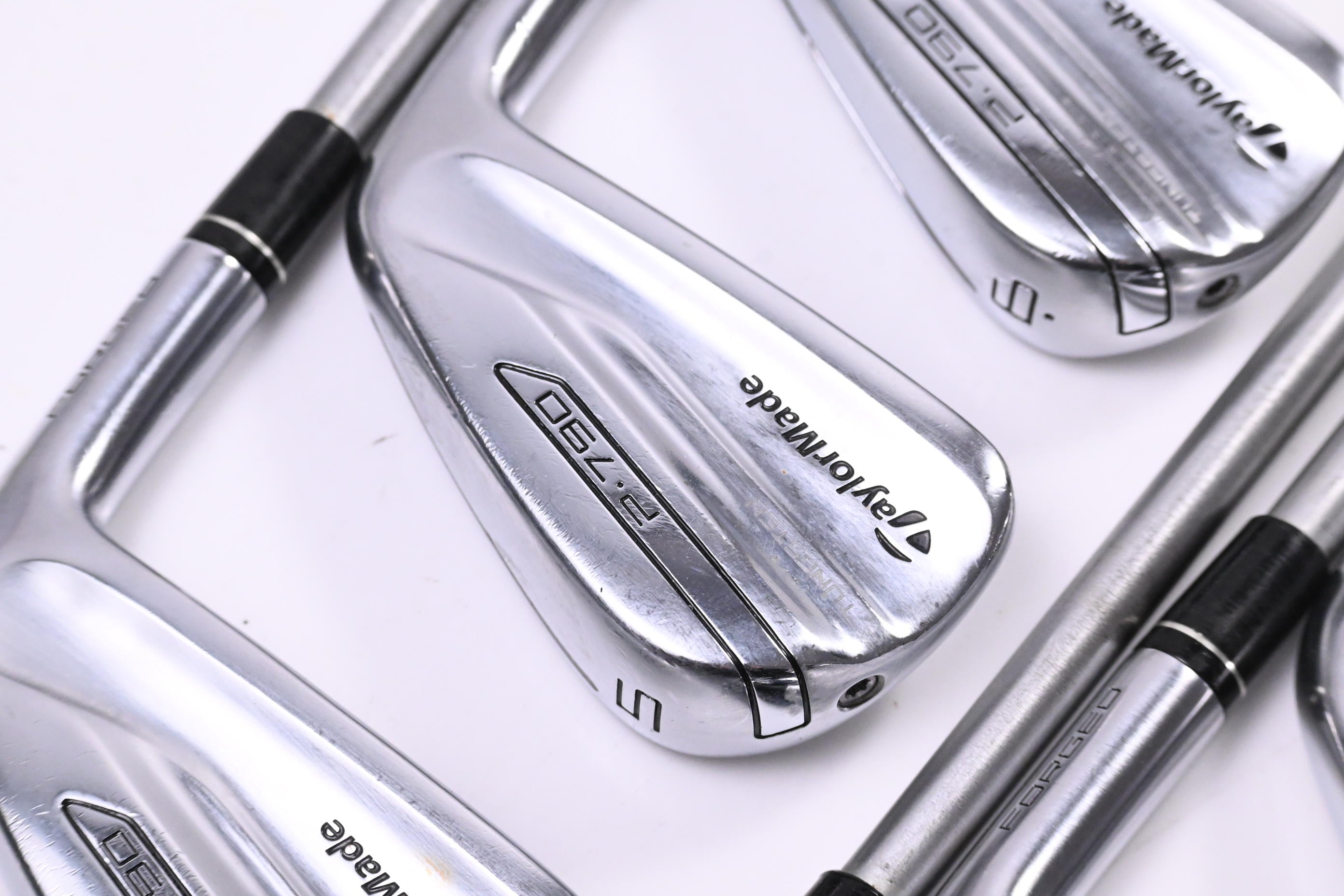 Taylormade P790 2017 Irons / 4-PW / Stiff Flex KBS Tour C-Taper 120 Shafts
