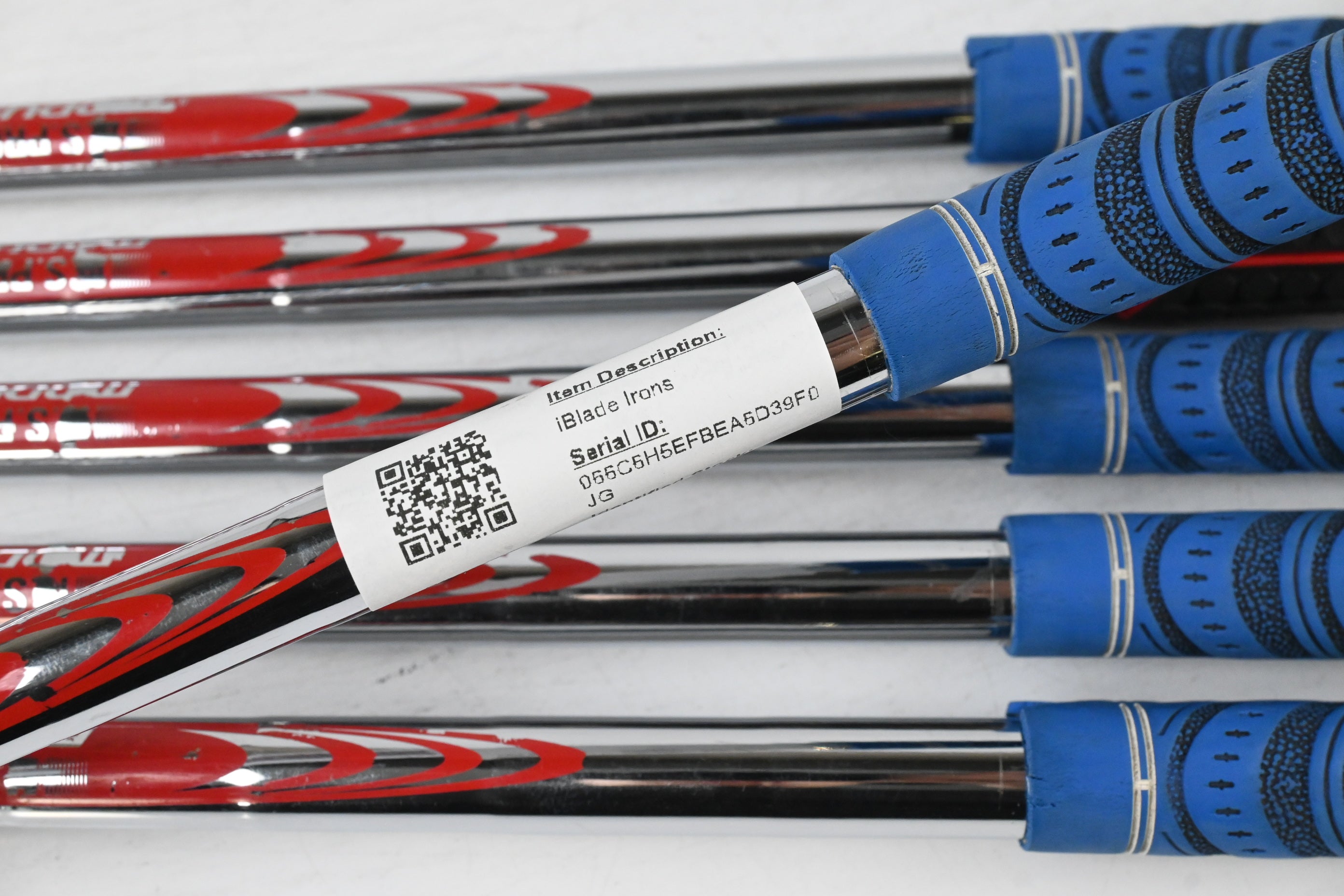 Ping iBlade Irons / 5-PW / Blue Dot / Stiff Flex N.S.Pro Modus3 Tour 105 Shafts