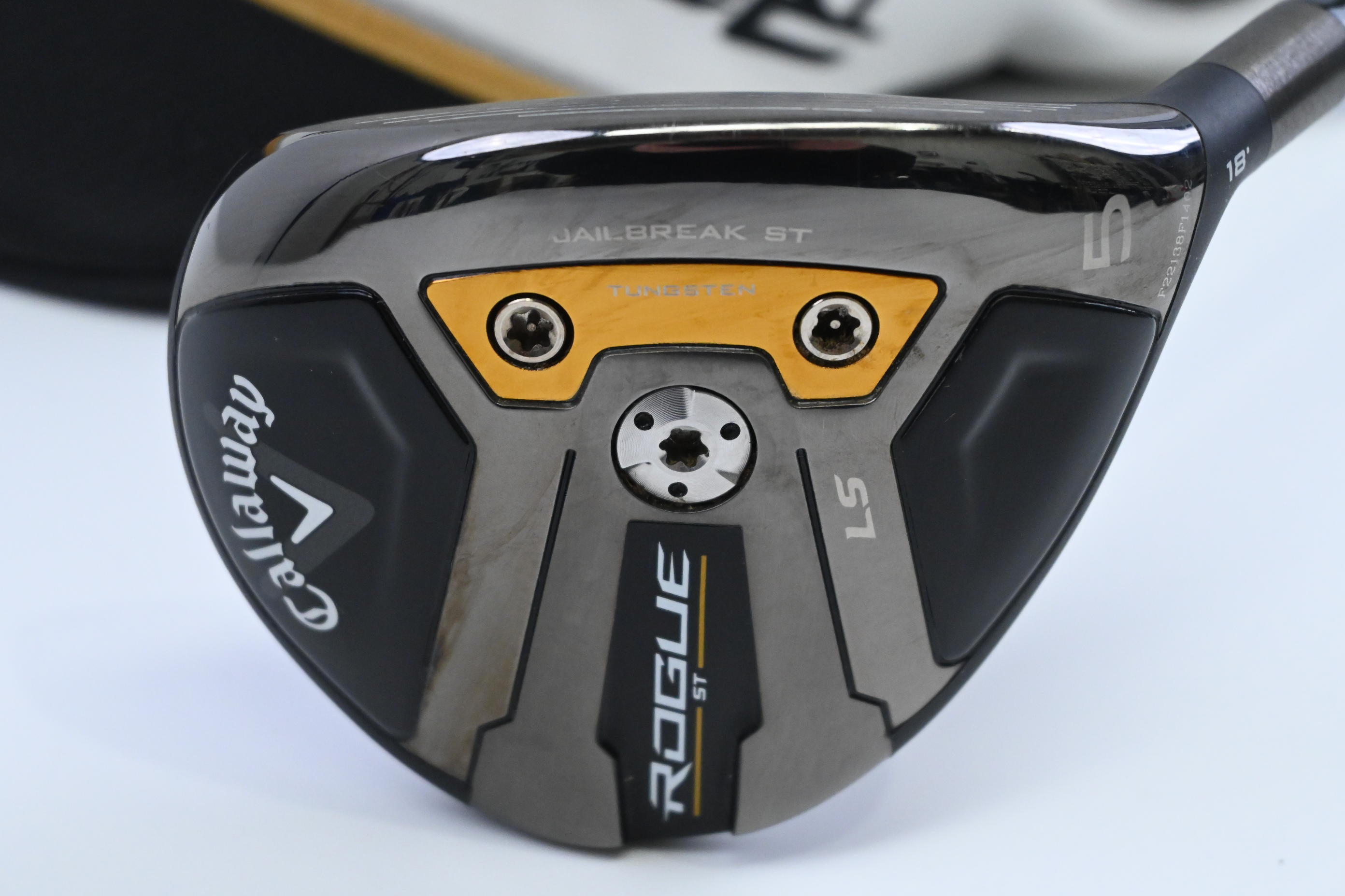 Callaway Rogue ST LS #5 Wood / 18 Degree / Stiff Flex Tensei AV White 75 Shaft