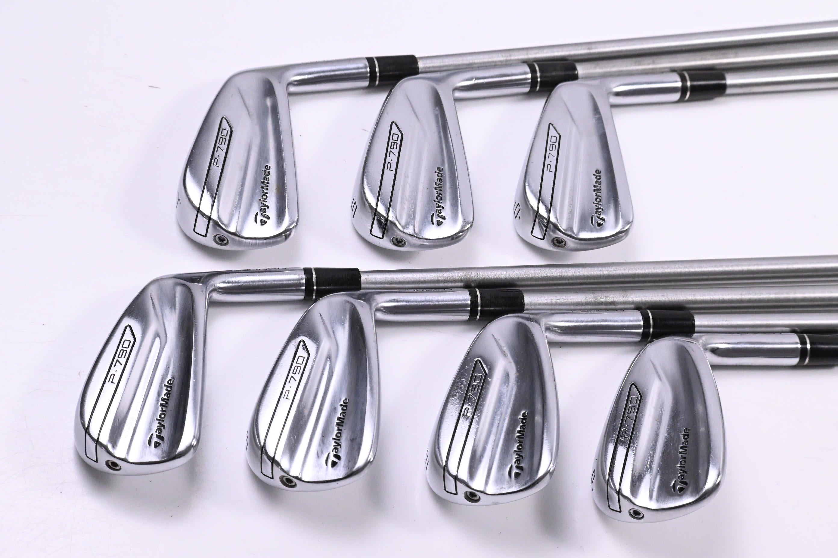 Taylormade P790 2017 Irons / 4-PW / Stiff Flex KBS Tour C-Taper 120 Shafts