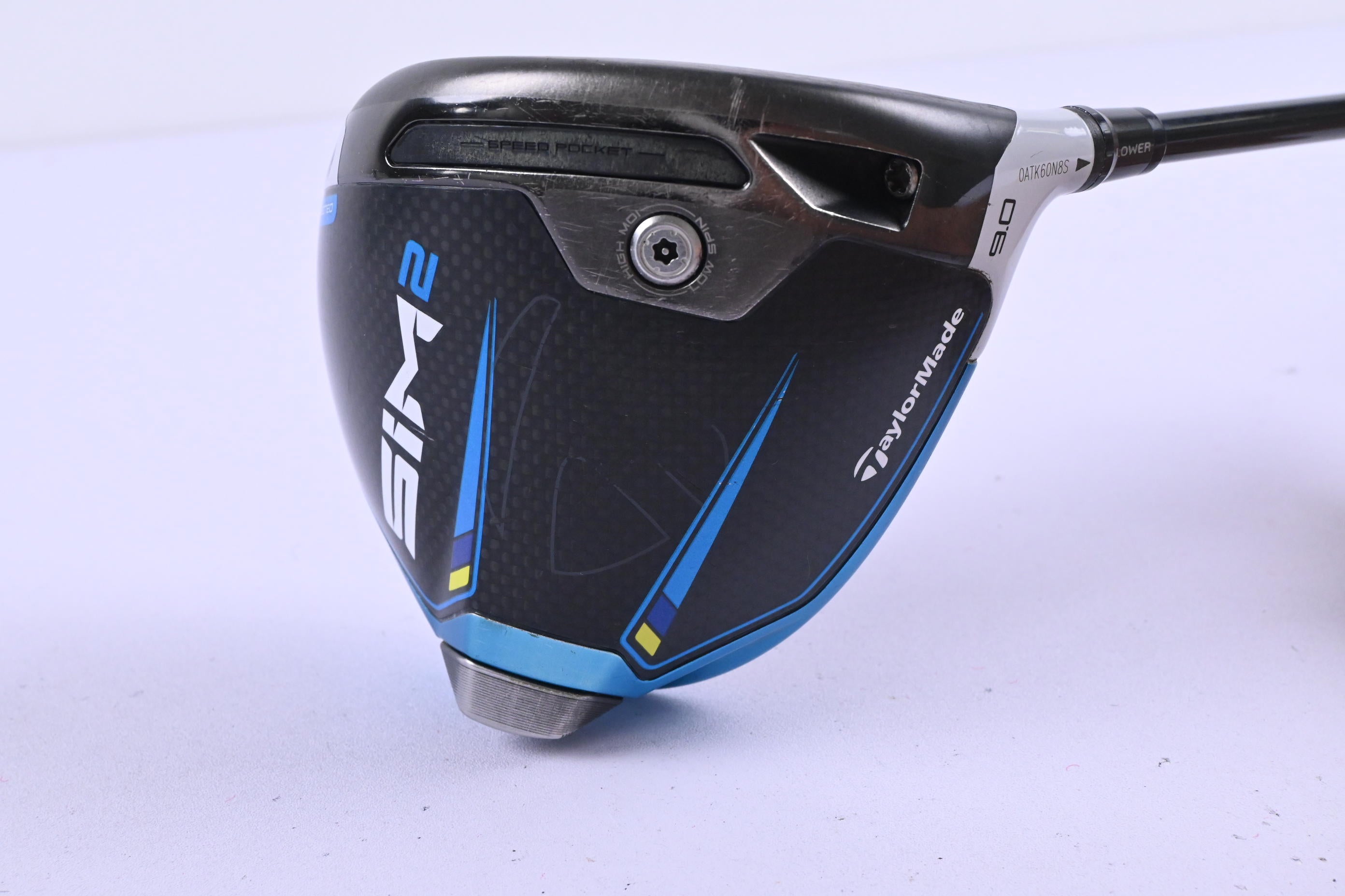 Taylormade SIM2 Driver / 9 Degree / Stiff Flex HZRDUS RDX Black Smoke 70 Shaft