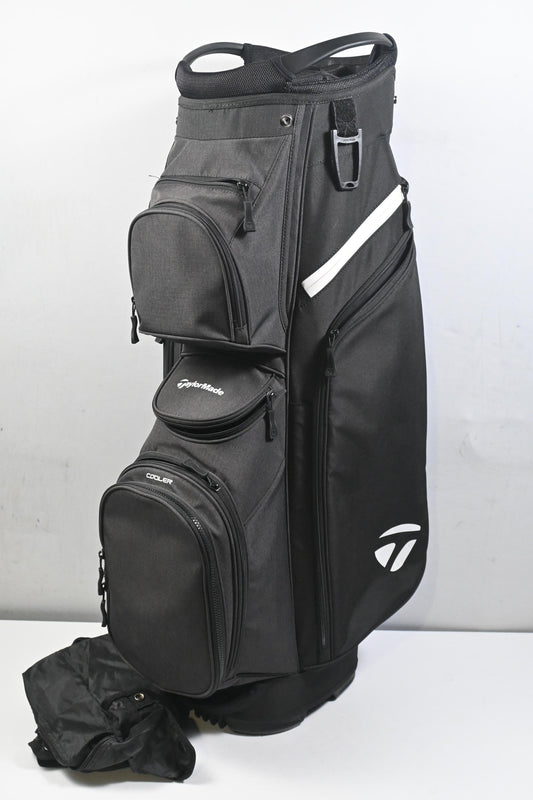 Taylormade Carl Lite Cart Bag / 14-Way Divider / Black, White