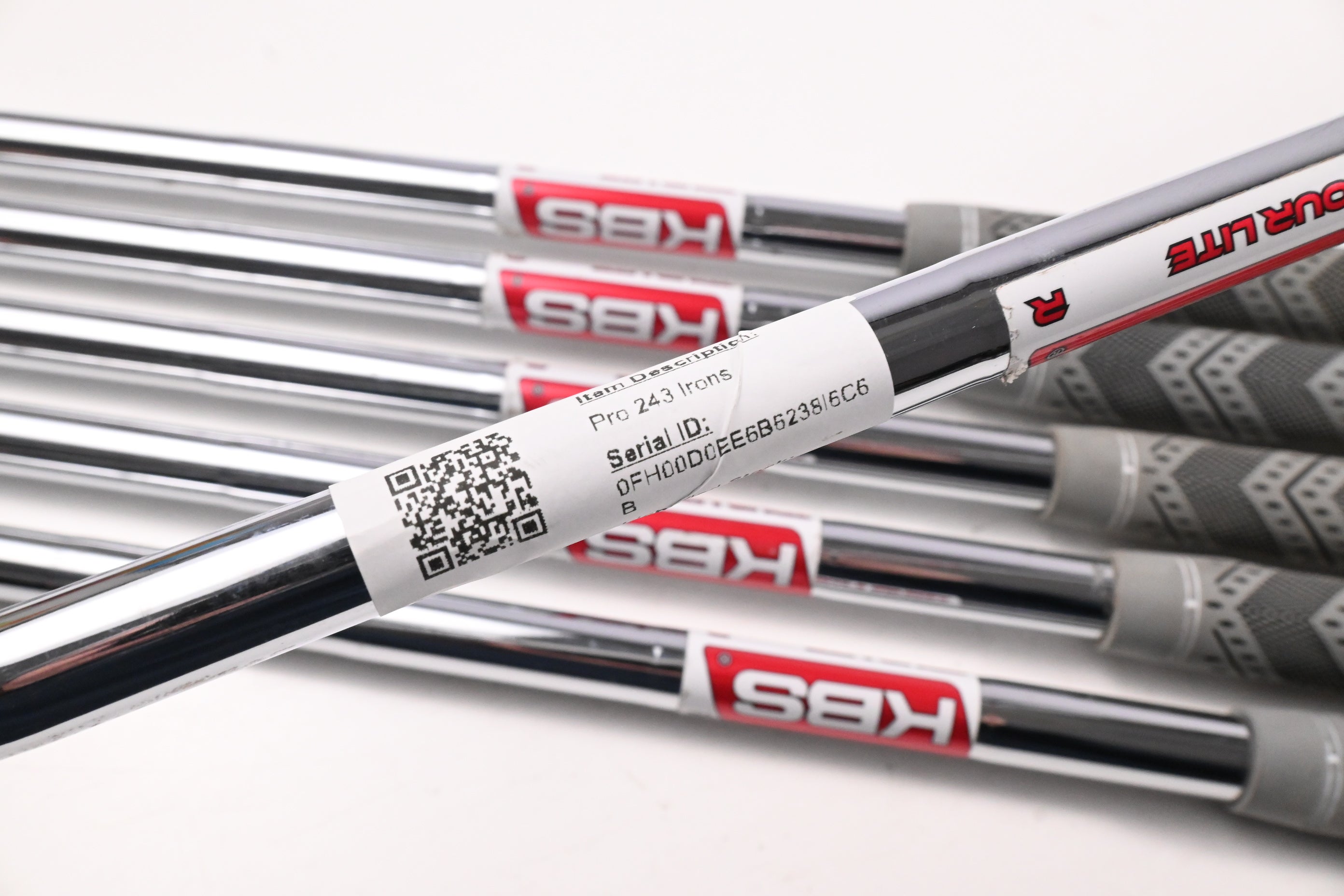 Mizuno Pro 243 Irons / 5-PW / Regular Flex KBS Tour Lite Shafts